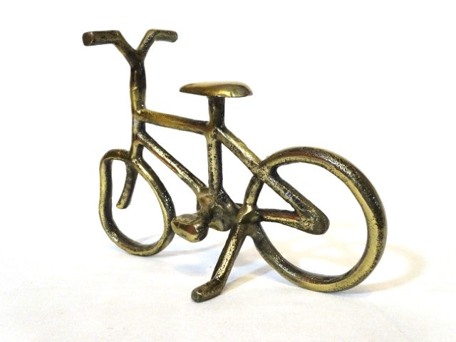 Metalen fietsfiguur MT209 met mogelijkheid tot personalisatie met gravure