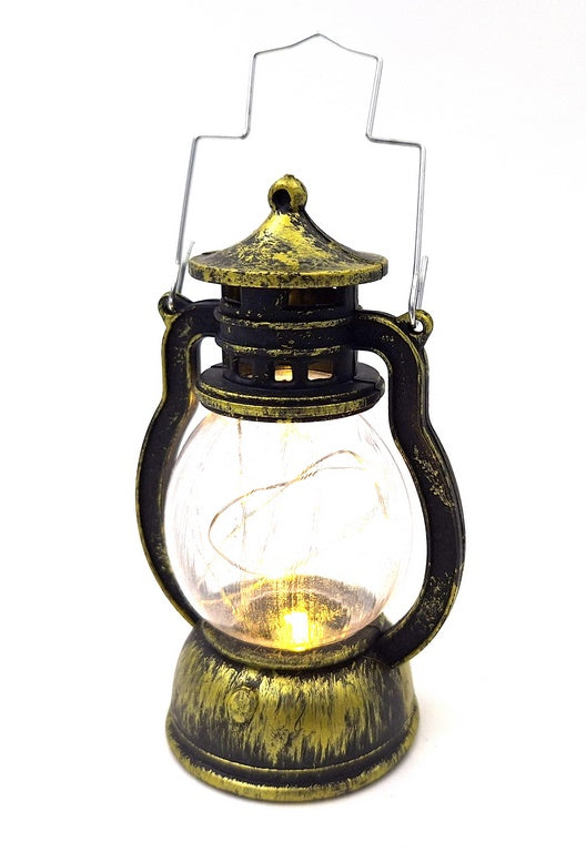 LED-nachtlampje in de vorm van een olielamp met mogelijkheid tot personalisatie door gravure, ideaal als cadeau - hoogte 12,6 cm, breedte 5,8 cm, CE-certificaat