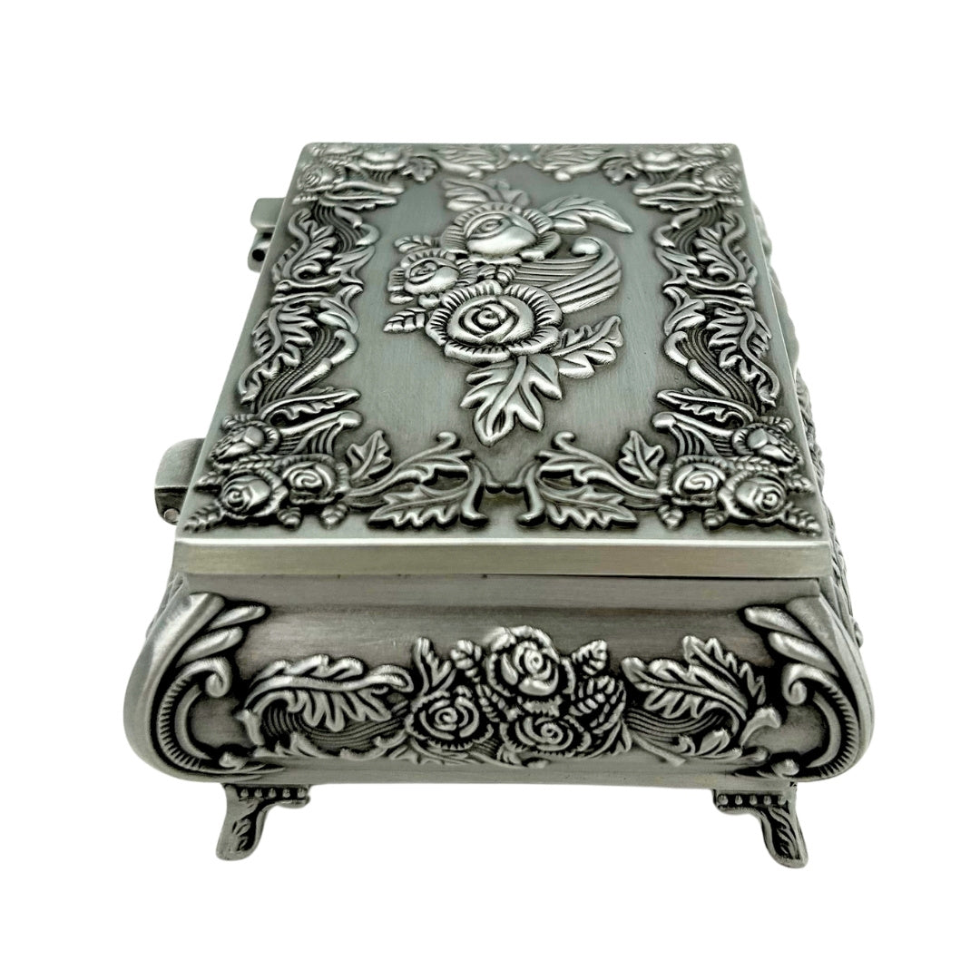 Decoratief metalen kistje 2075 met gravure