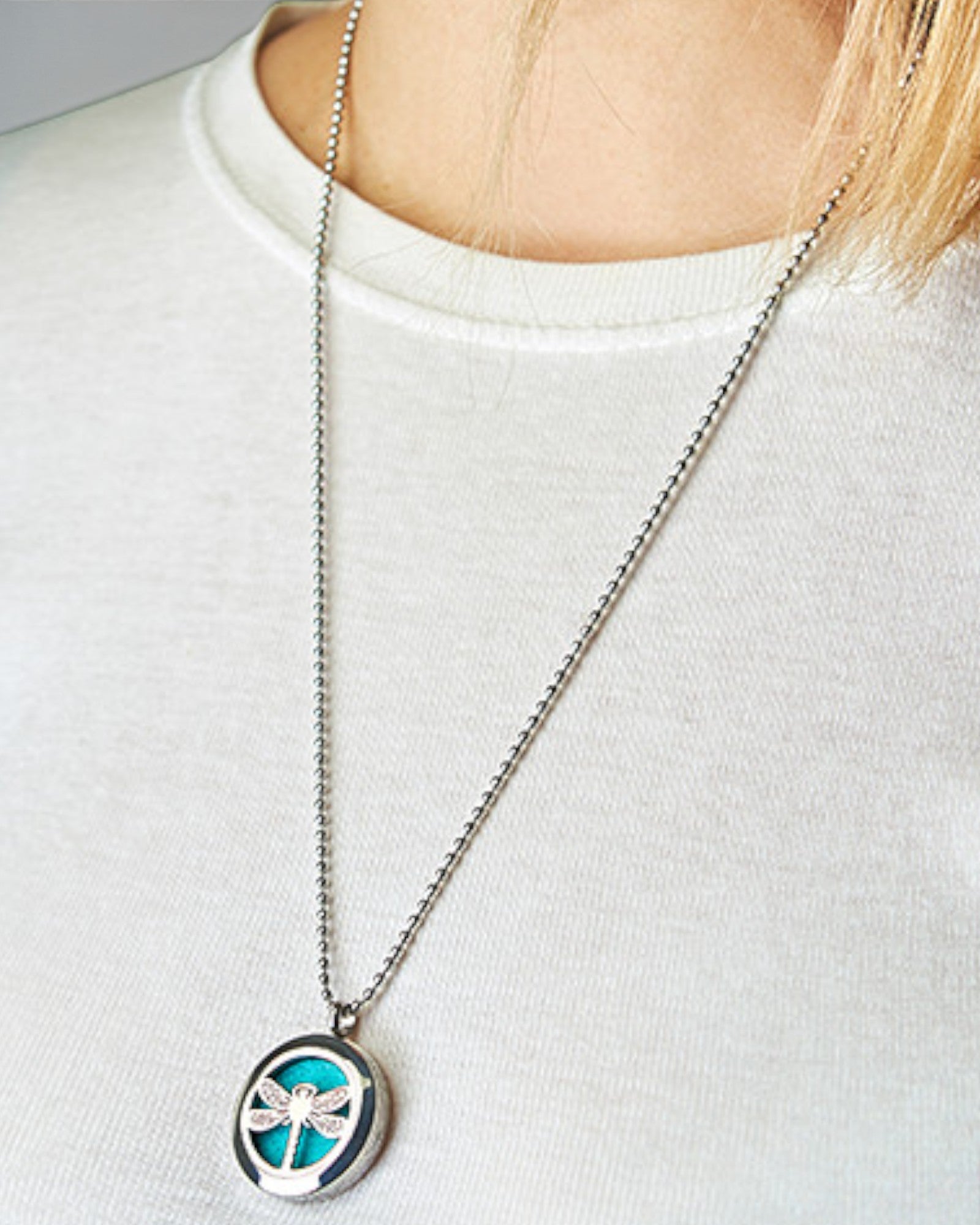 AromaTree Harmonie – Aromatherapiehalsketting Levensboom 25 mm