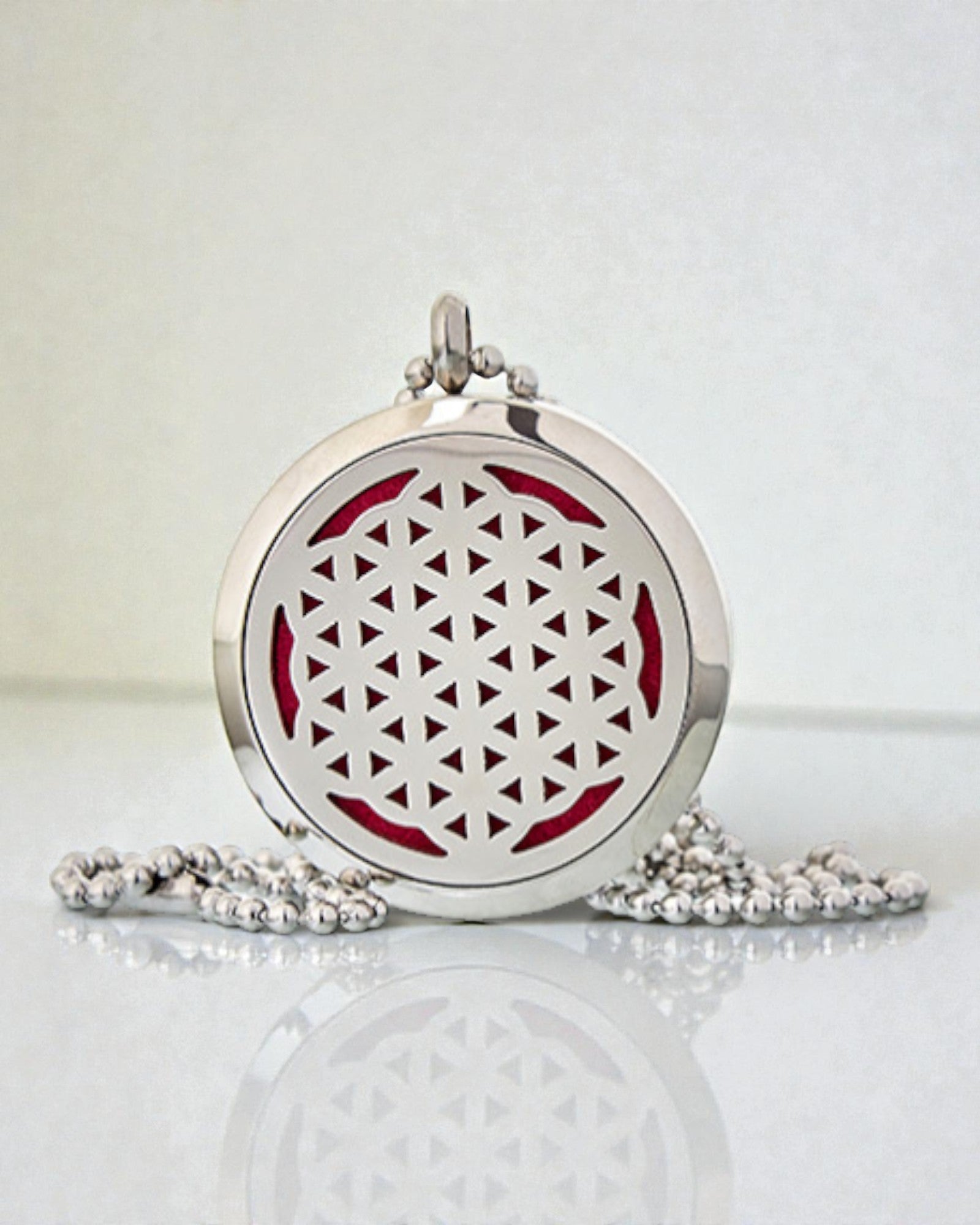 VitaFlora – Aromatherapiehalsketting Bloem des Levens 30 mm