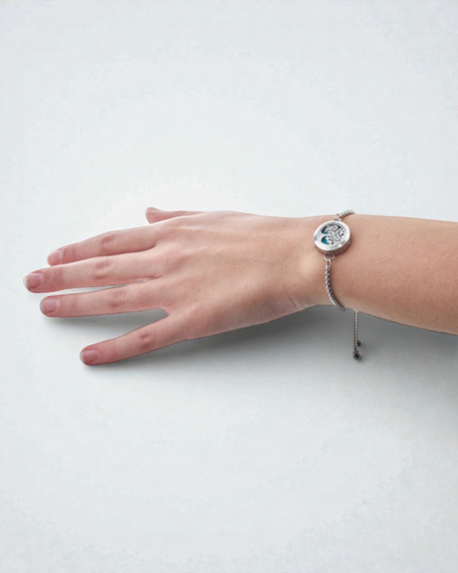 Aurora Wings – Aromatherapiearmband met engelenvleugels 20 mm