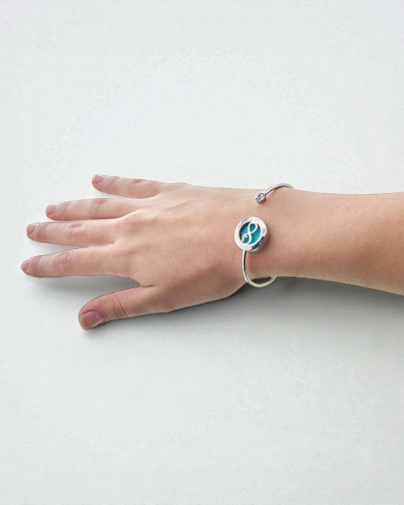 Aromalife armband Eeuwige Liefde – geurmedaillon Oneindige Liefde 20 mm