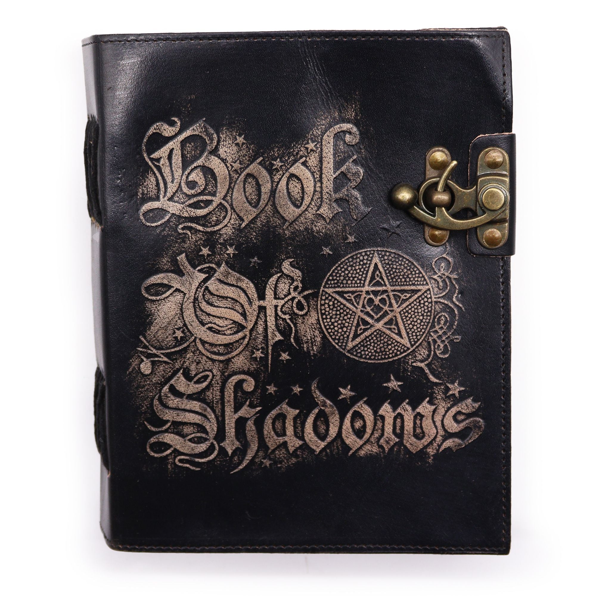 Boek der Schaduwen - magisch notitieboek met 200 pagina's, decoratieve rand, 15x21 cm