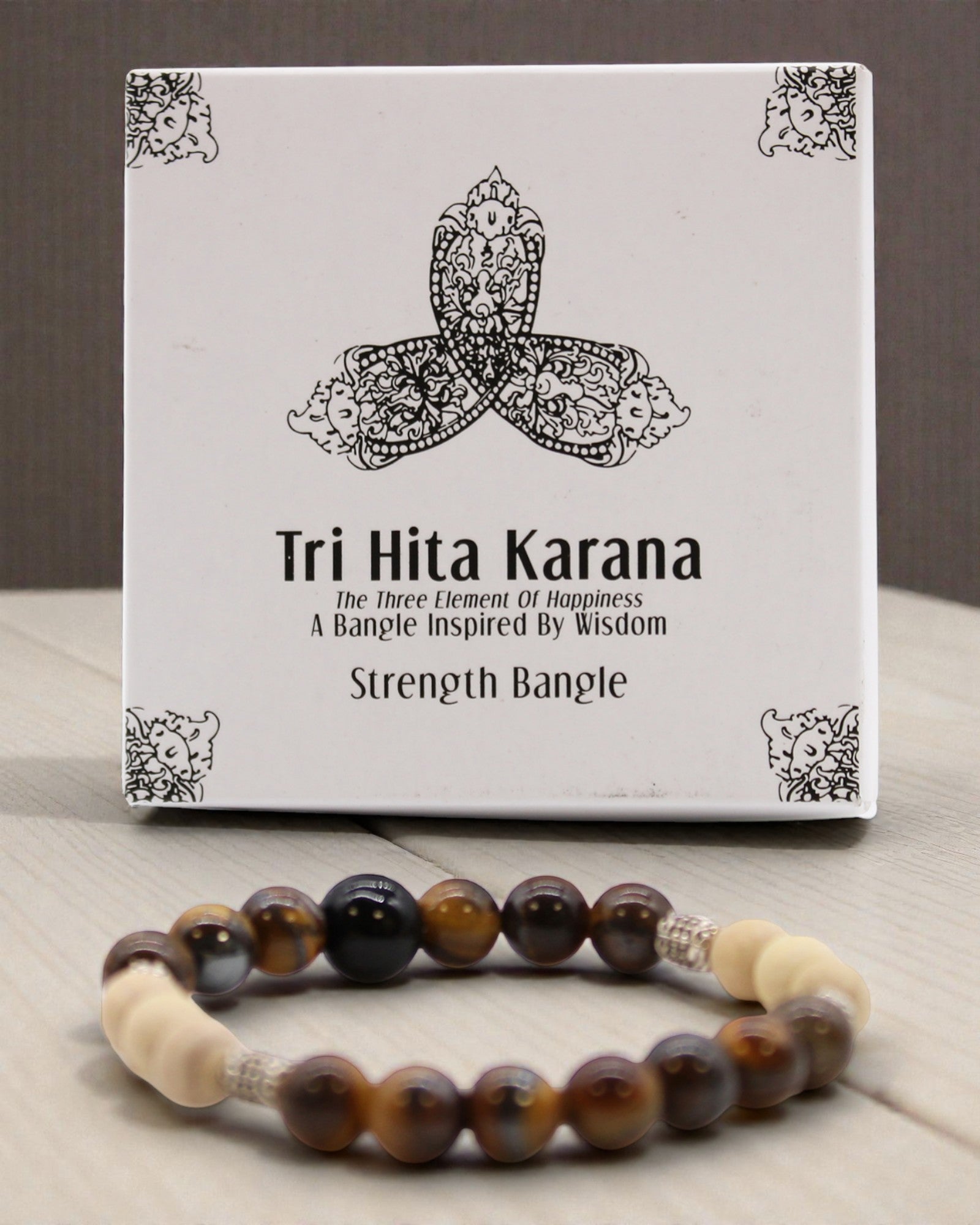 TriHita Power Earth – Armband van kracht en stabiliteit uit Bali