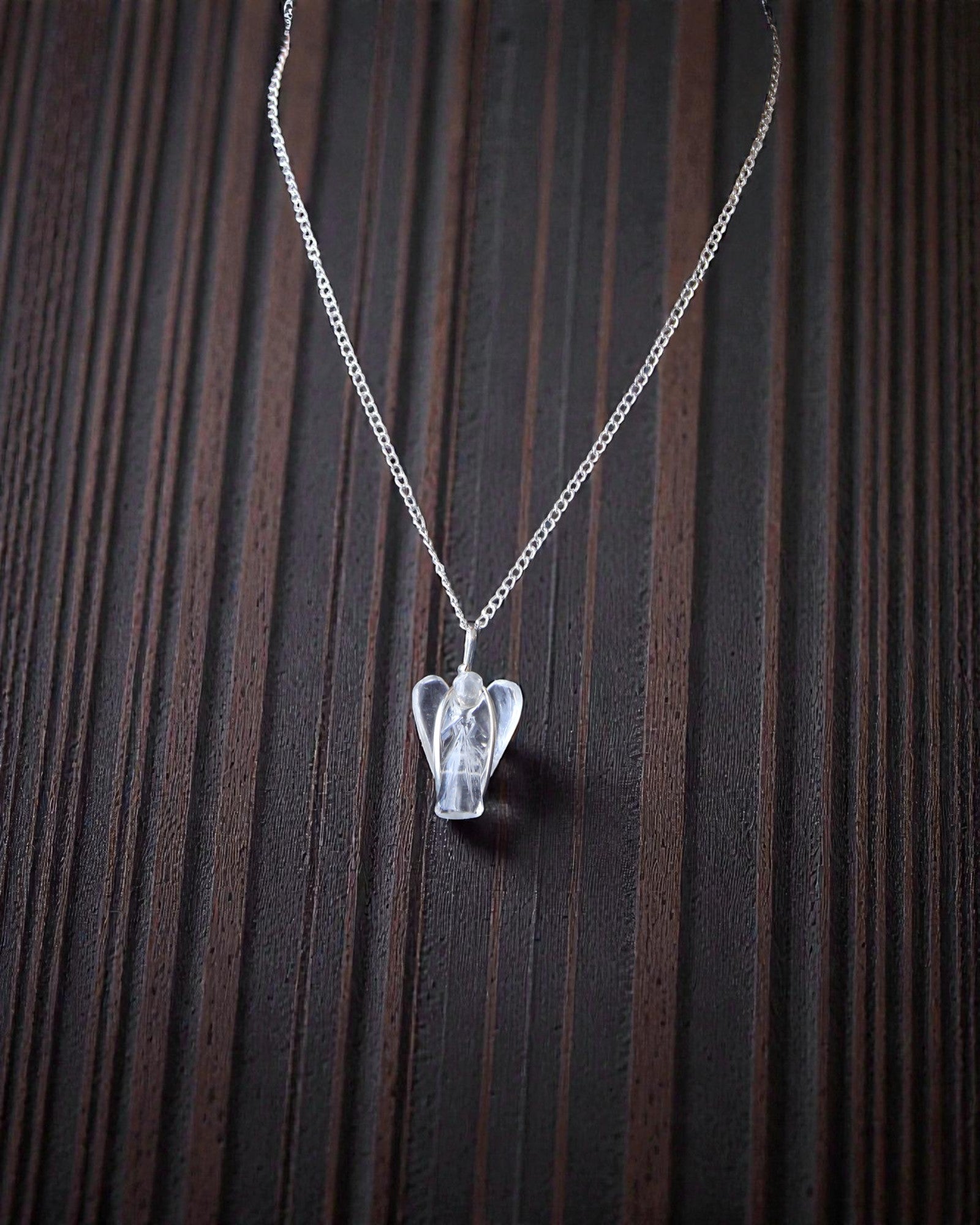 Beschermende amethist – Hanger beschermengel van amethist