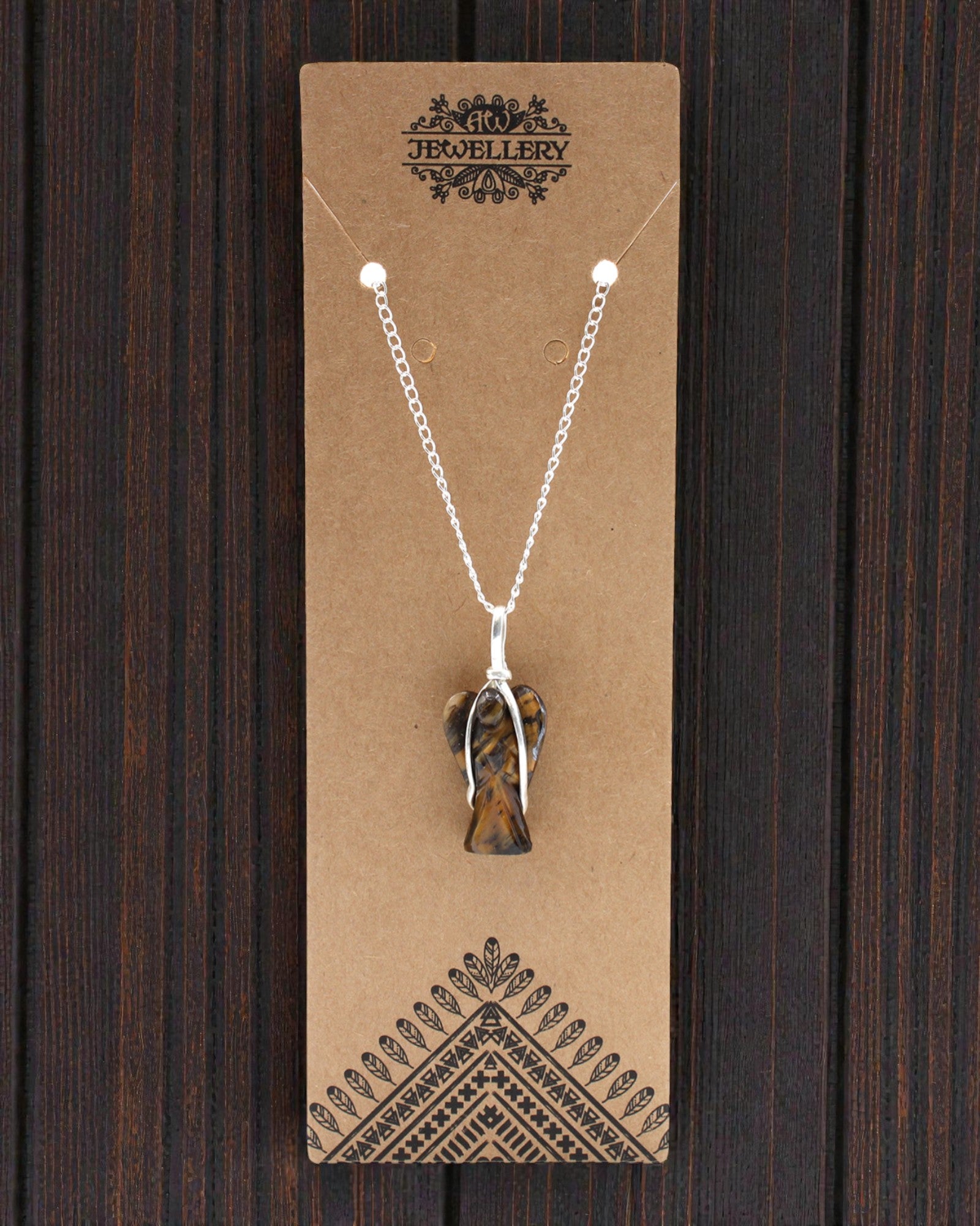 Beschermgeest – Hanger Beschermengel van Tijgeroog