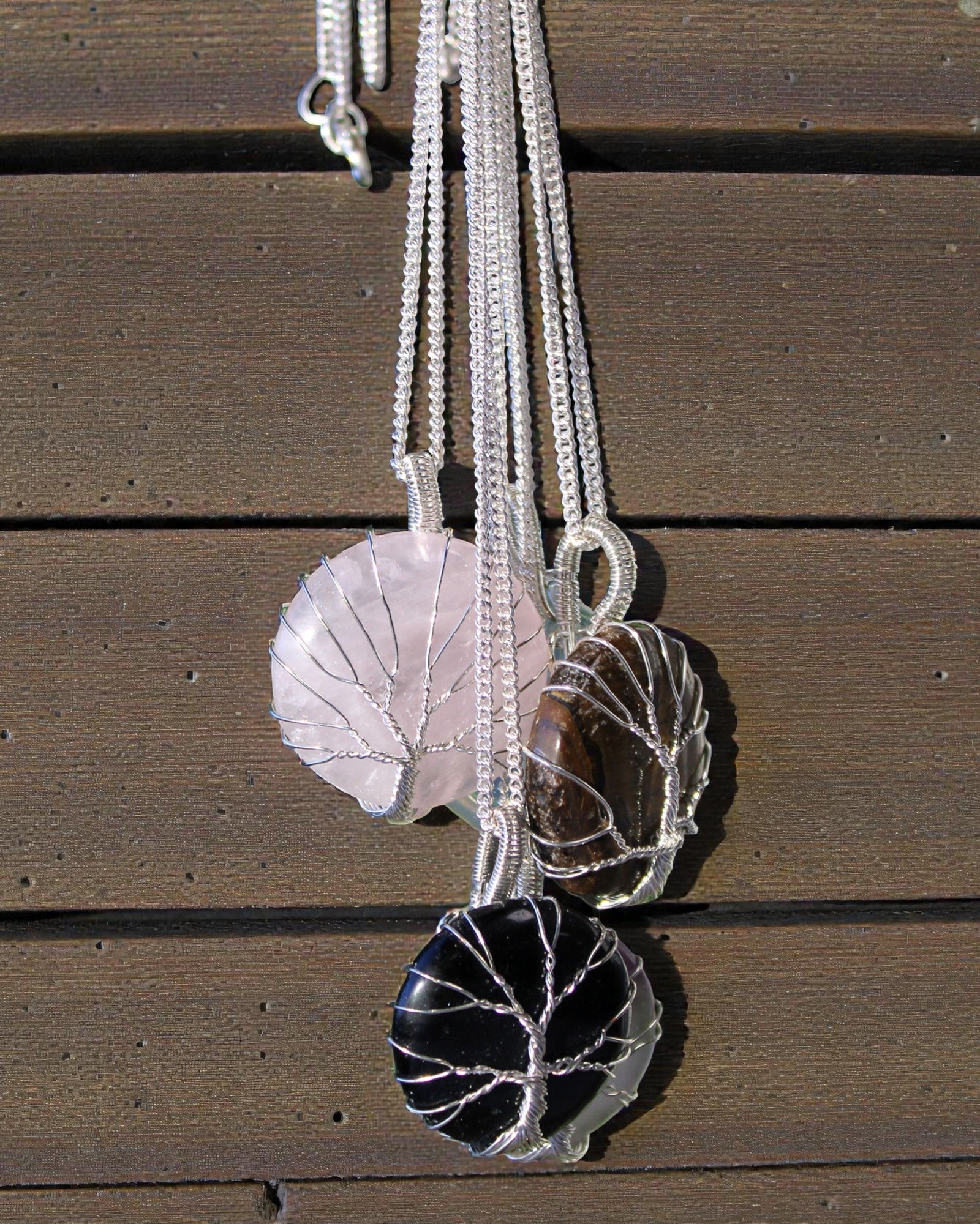 Boom van Licht – Ketting met Opaliet en Levensboom