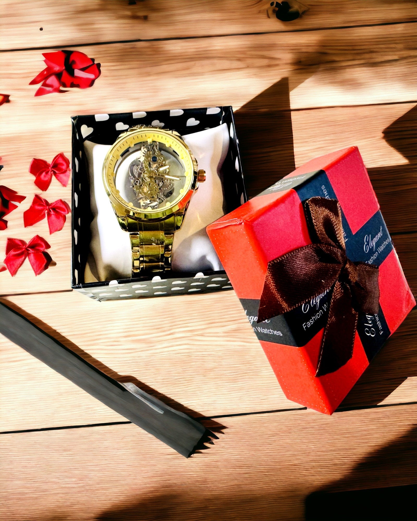 Heren Sporthorloge met Dubbelzijdig, Transparant Kwartsmechanisme en Aluminium Armband – Ideaal als Cadeau. Personalisatie met Gravure