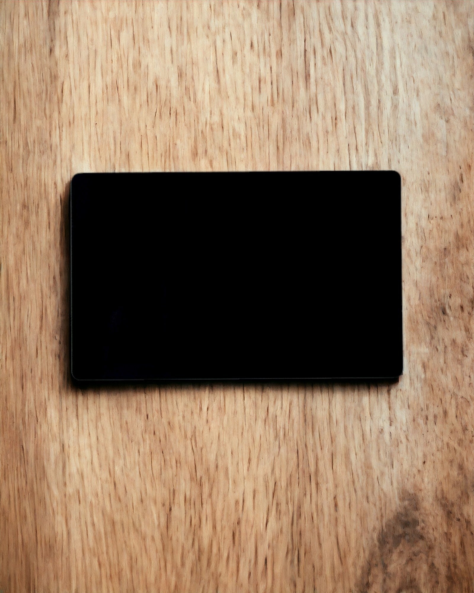 Exclusieve Zwarte Metalen Visitekaartje met Personaliseringsoptie – Ideaal als Cadeau