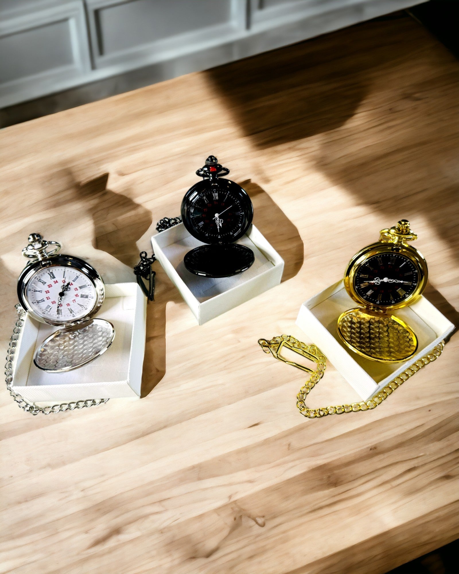 Gouden Zakhorloge met Graveermogelijkheid