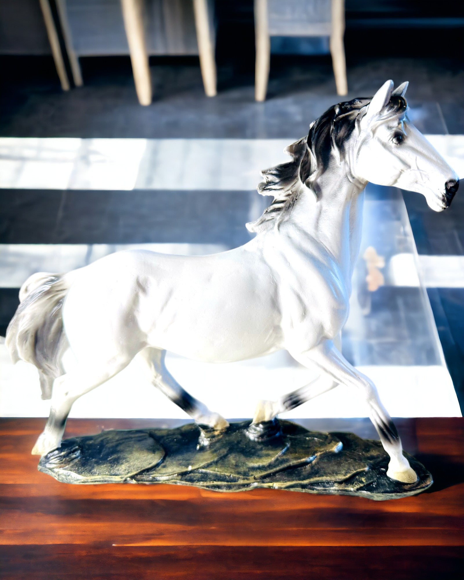 Paardensculptuur - Decoratief Beeldje met Graveermogelijkheid