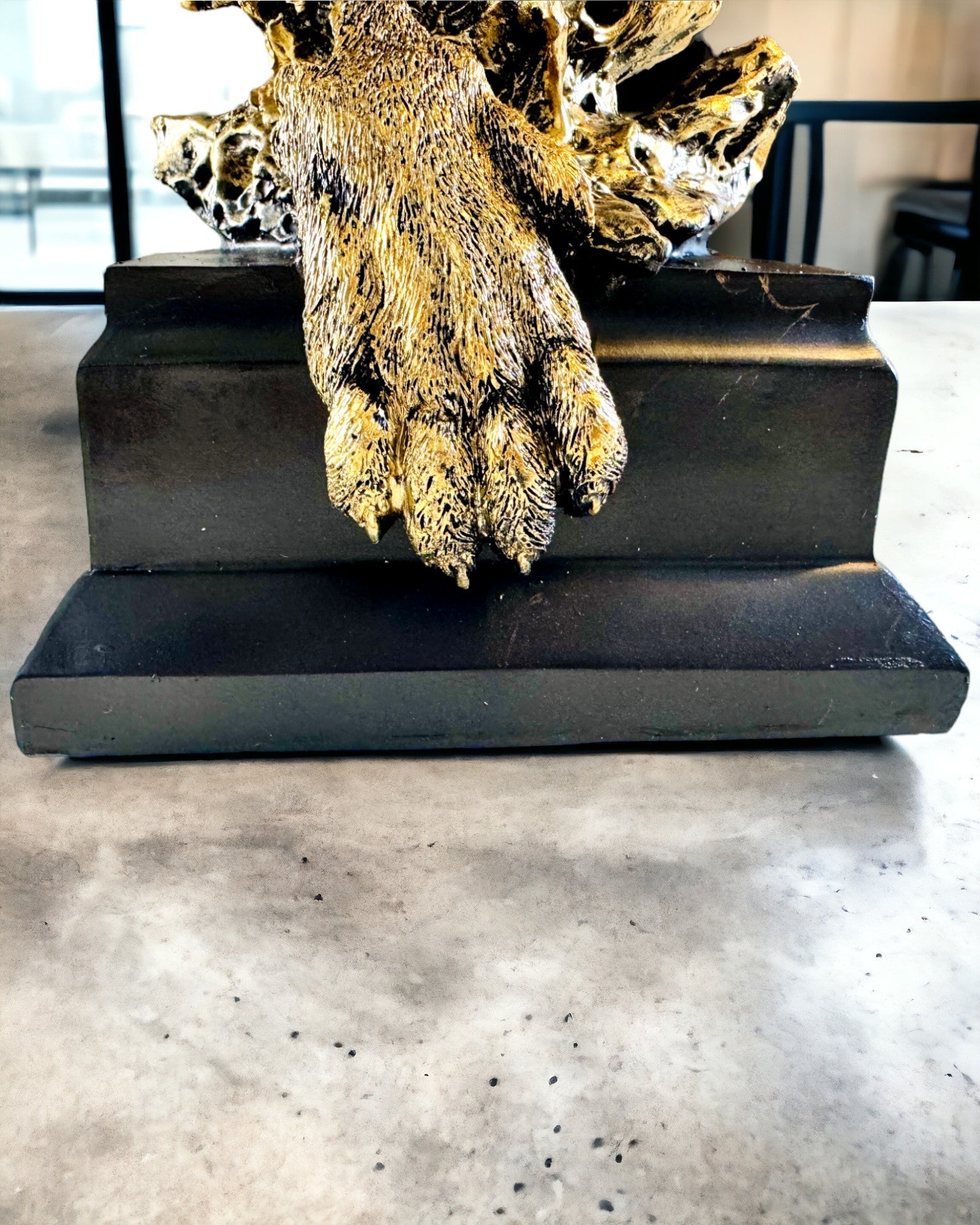 Koninklijke Leeuw - Majestueus Decoratief Beeld met Gravure-optie, 2 Kleuropties Beschikbaar, als Geschenk