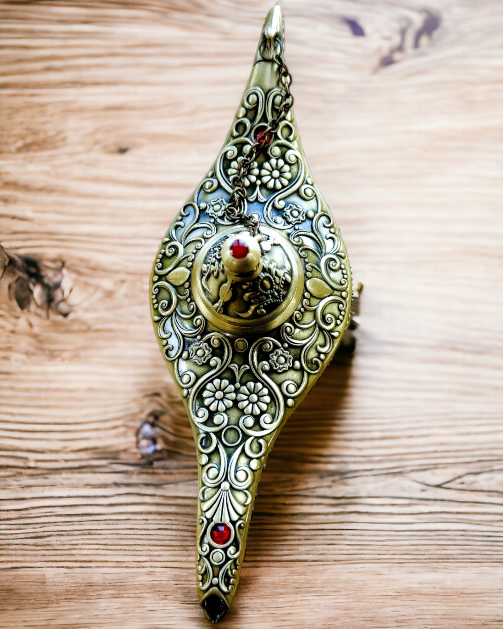 Magische Lamp van Aladdin met Graveeroptie - Variant Geschaafd Goud