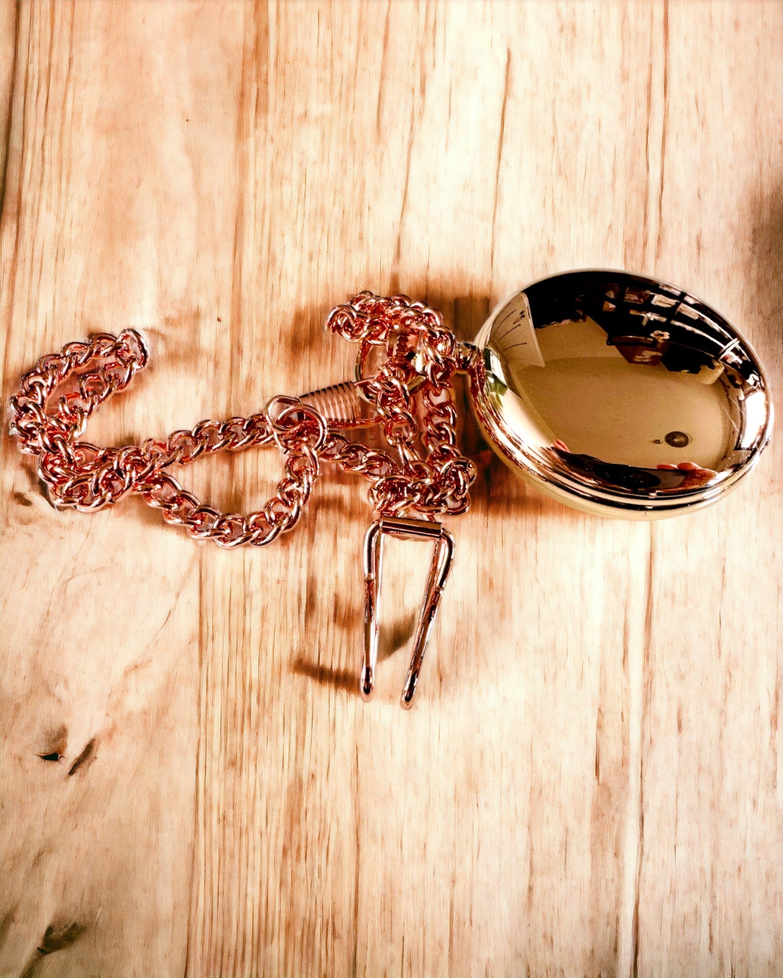 Klassieke Stijl Zakhorloge – Roségoud, Vintage Elegantie