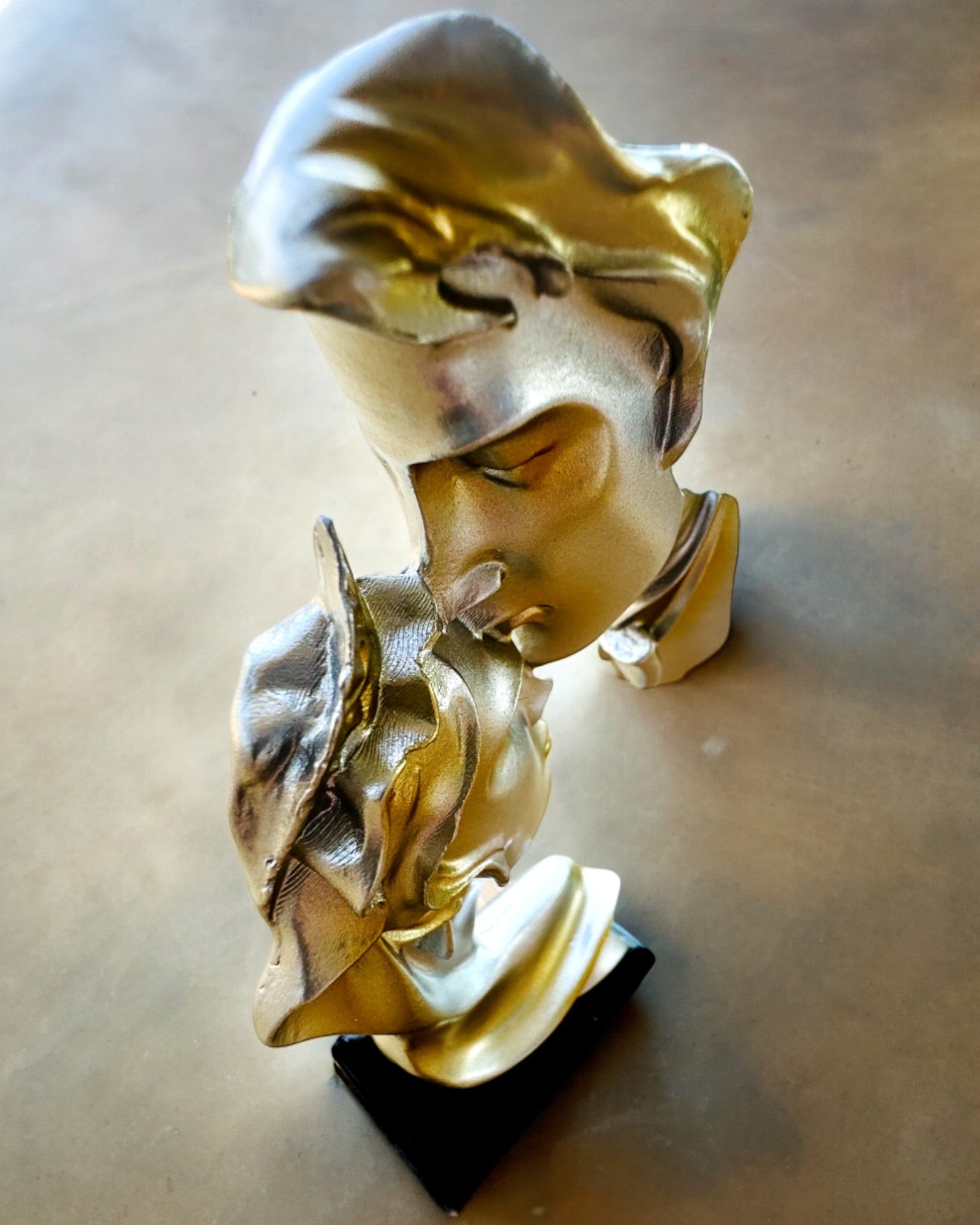 Beeldje "Elegantie in Steen" kleur zilver - Decoratief met Optie voor Graveren, 2 afmetingen om te kiezen