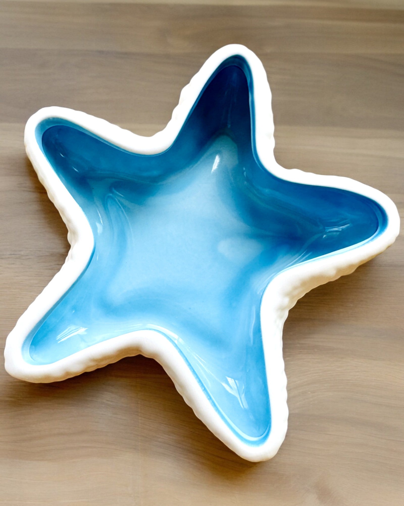 Keramische Kom "Sterrenlicht" - 14 cm breed - als cadeau, personalisatie met gravure