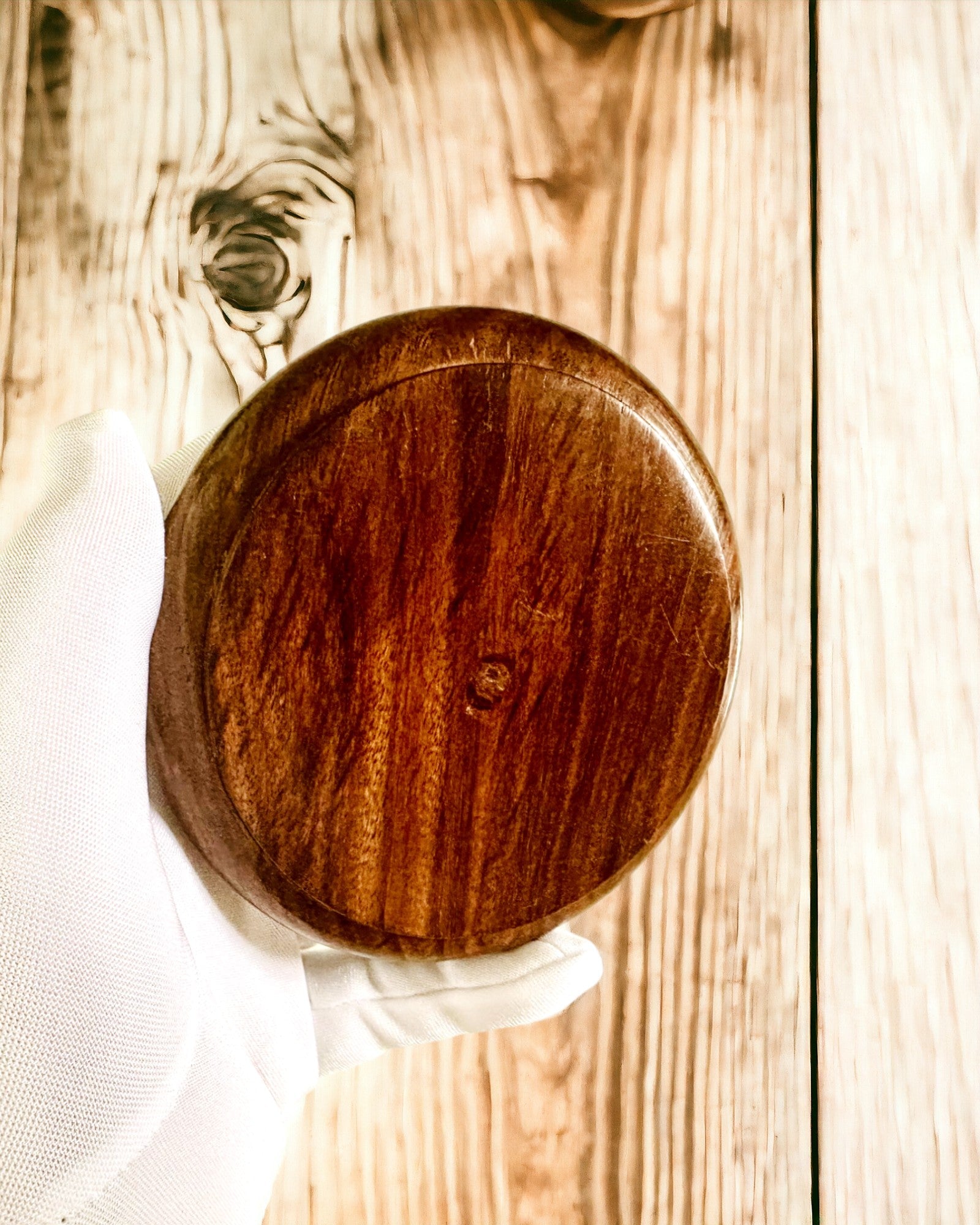 Houten Zeilkompas met Graveermogelijkheid – Handgemaakt, Ambacht