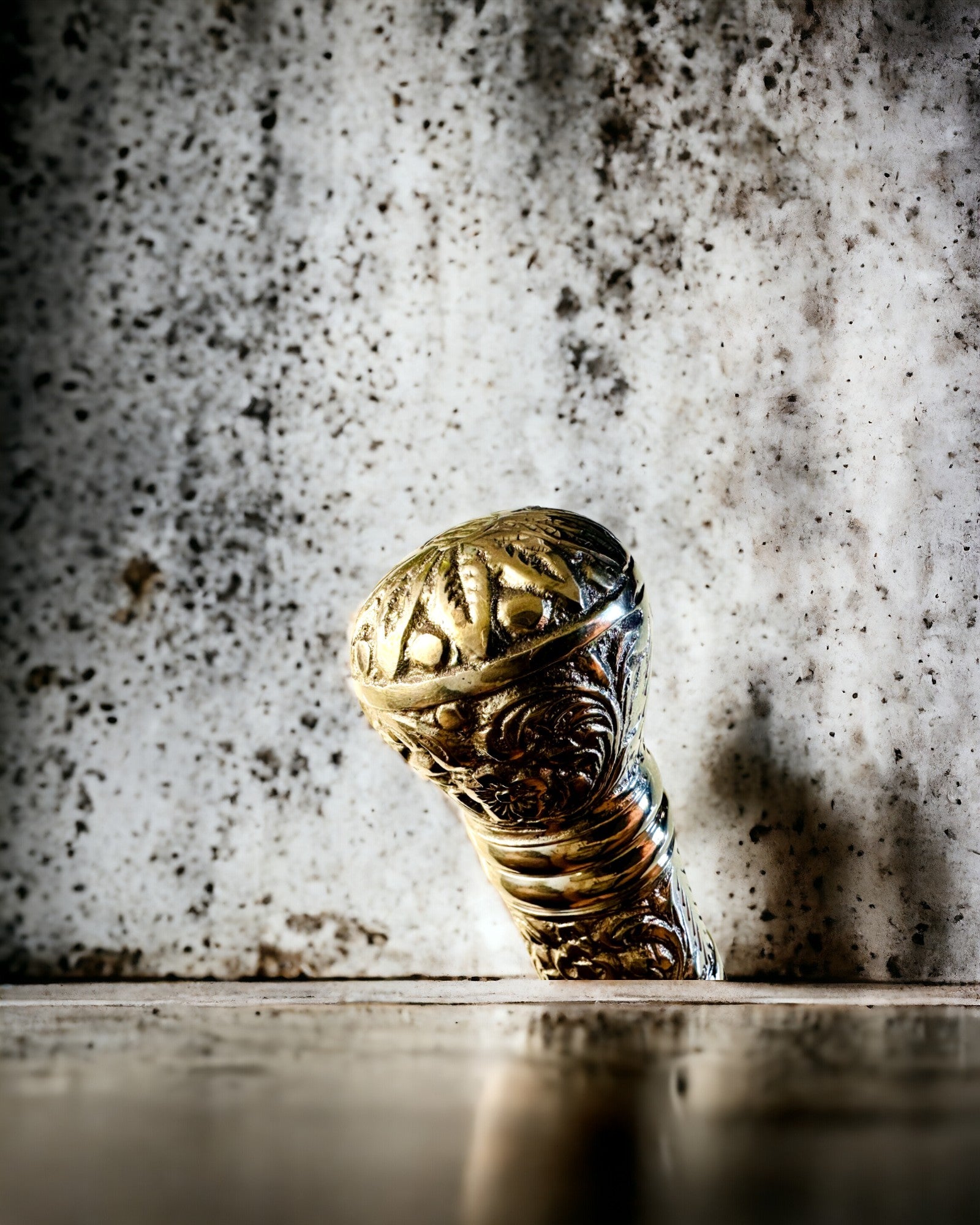 Premium Schoenlepel "Elegancja Rajput" met Graveeroptie