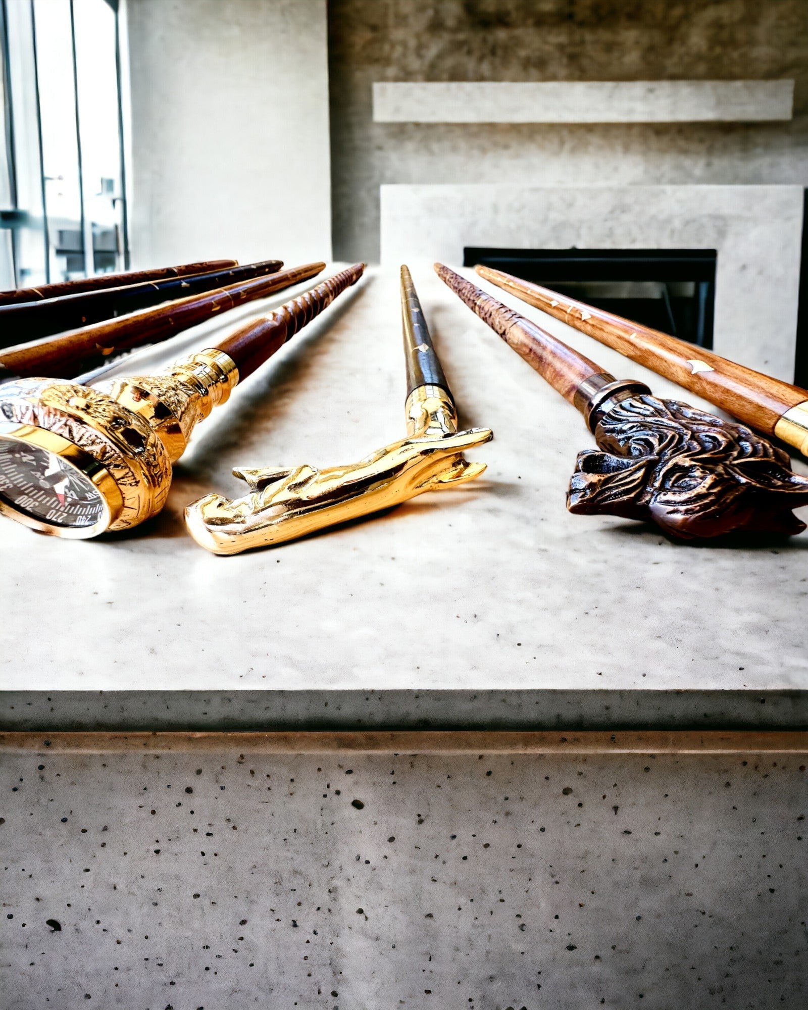 Wandelstok "Jaguar Elegance" van Mangohout - mogelijkheid tot personalisatie met gravure