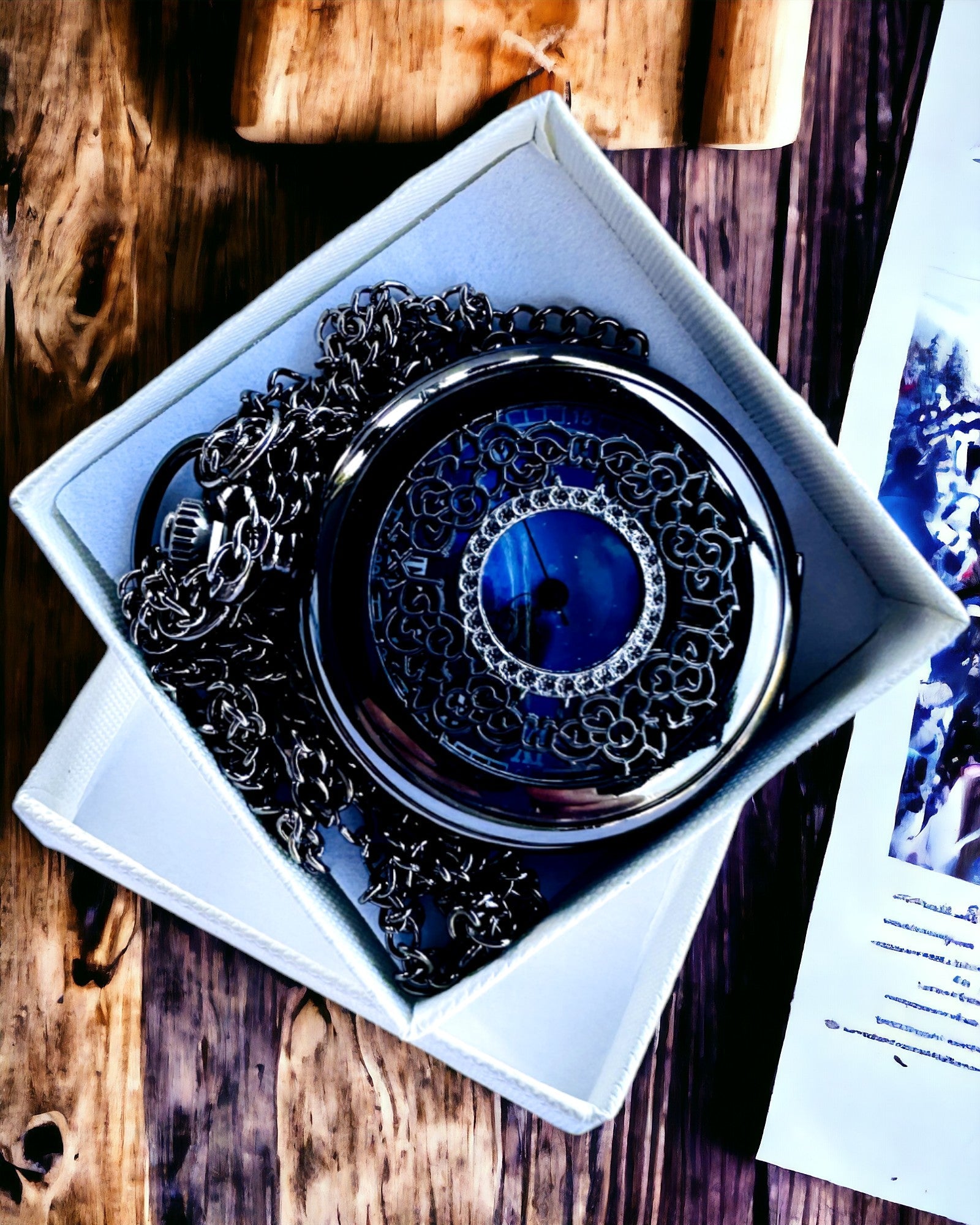 Zakhorloge "Eternum", personalisatie als cadeau met gravure