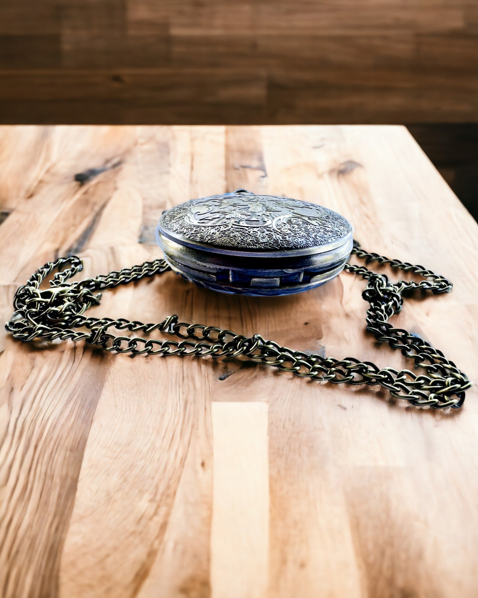 Zakhorloge "Vintage Explorer" met Graveermogelijkheid