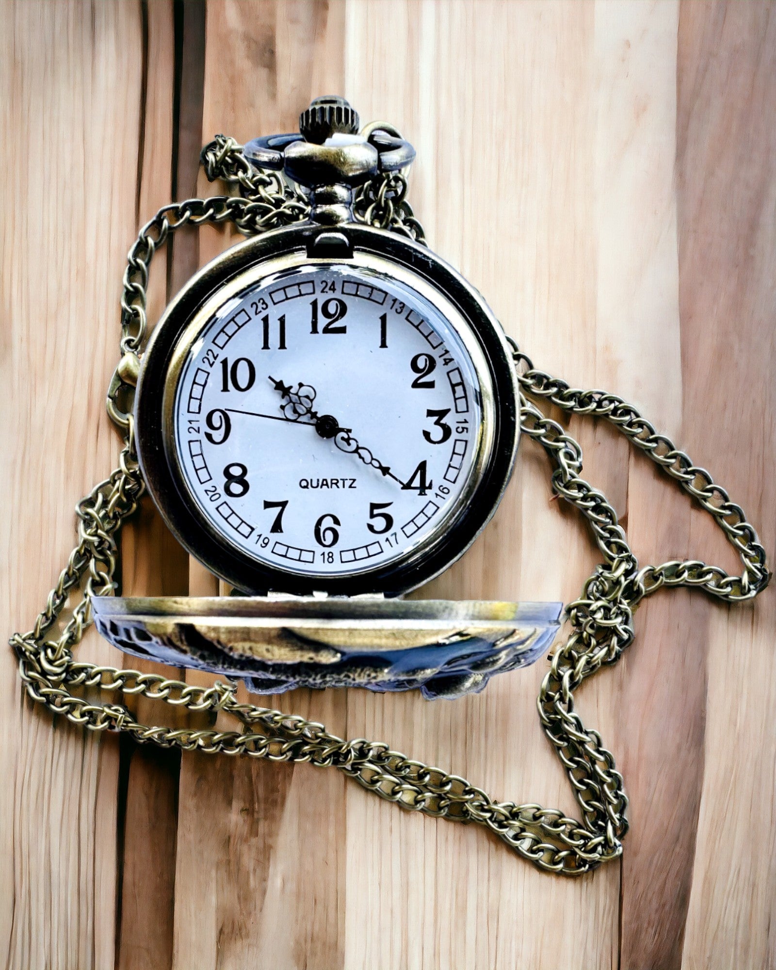 Zakhorloge "Vintage Explorer" met Graveermogelijkheid