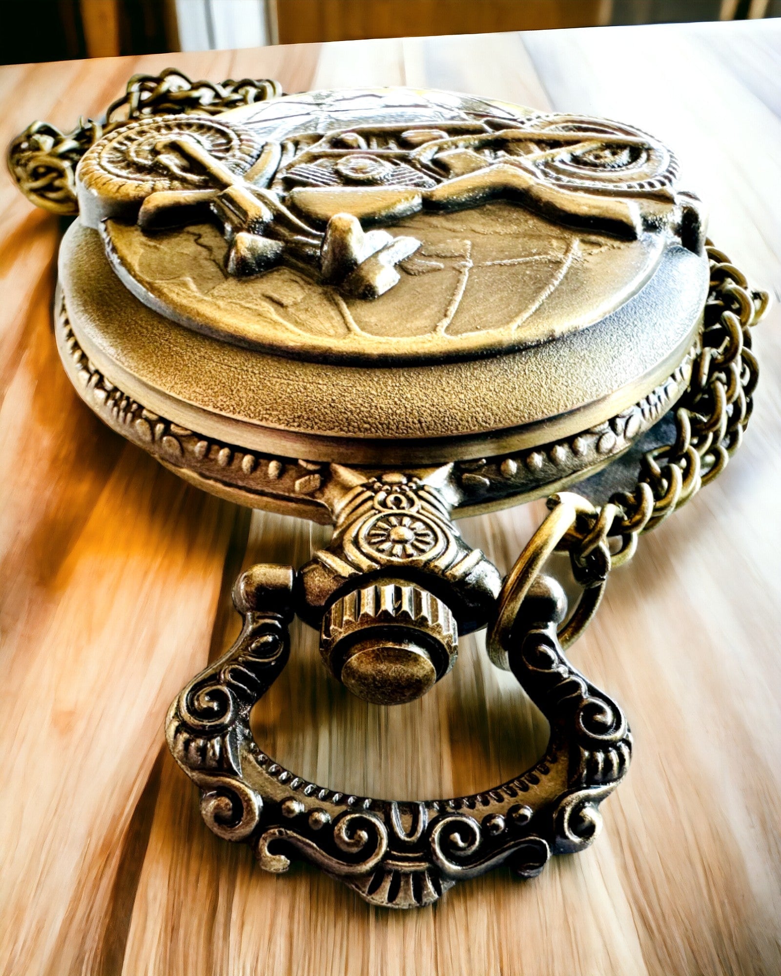 Zakhorloge "Motorrijder Elegant" – Graveren