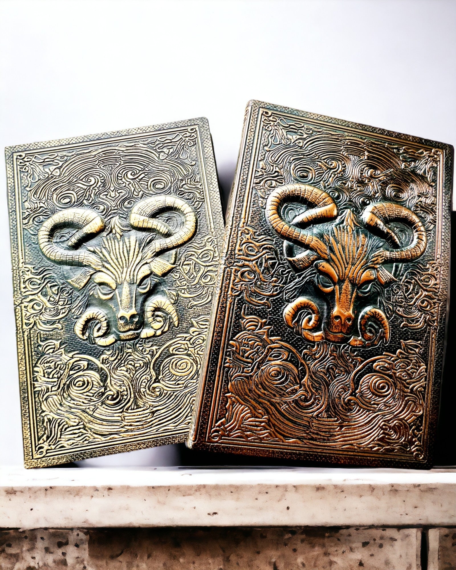 Magiczny Notes, notitieboek "Boski Byk" - Elegante en Unieke Papeterie, personalisatie met gravure
