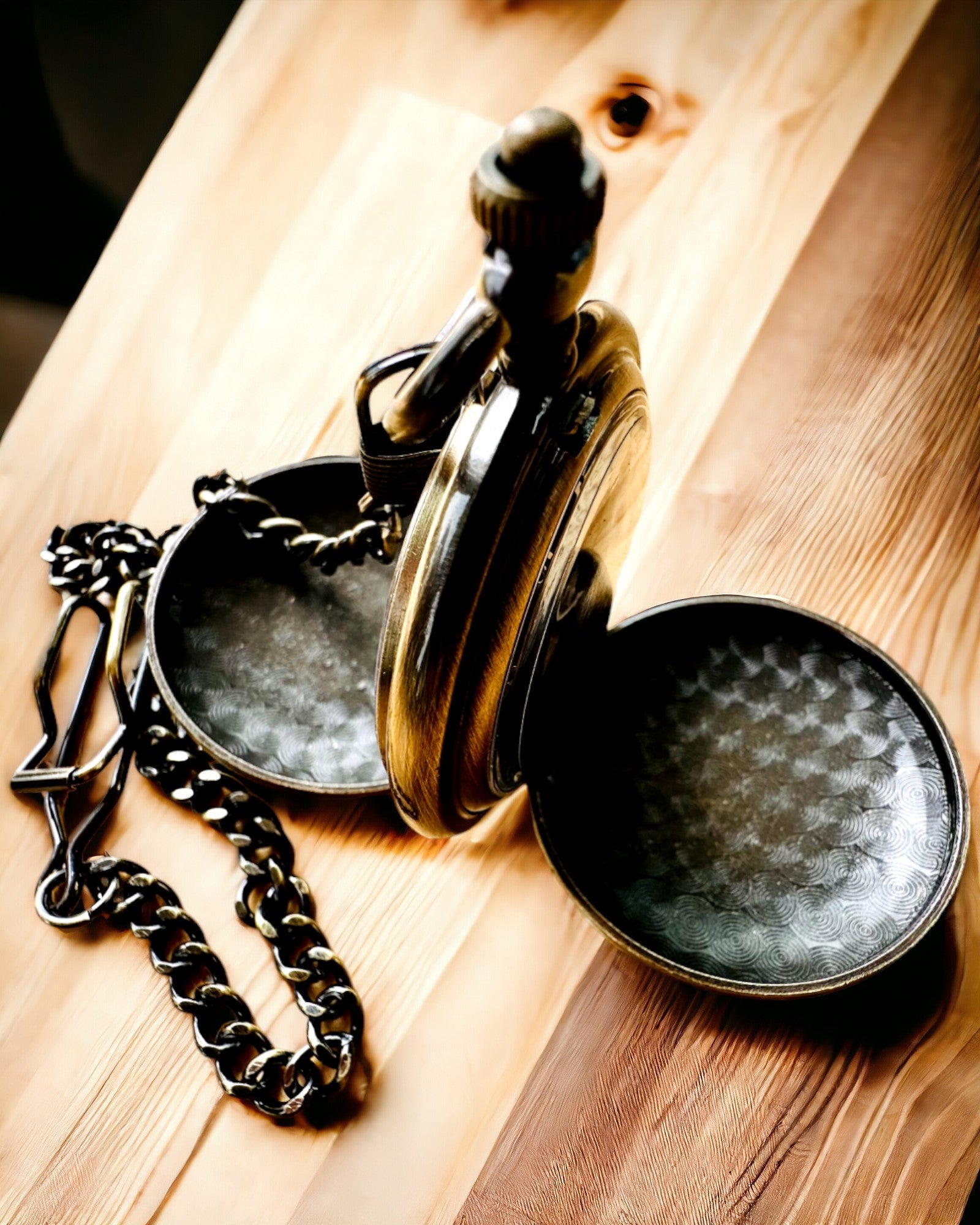 Klassieke zakhorloge "Vintage Elegance", kleur goud, mogelijkheid tot personalisatie met gravure