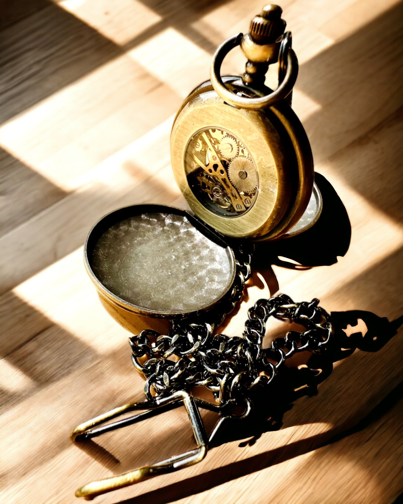 Klassieke zakhorloge "Vintage Elegance", kleur goud, mogelijkheid tot personalisatie met gravure