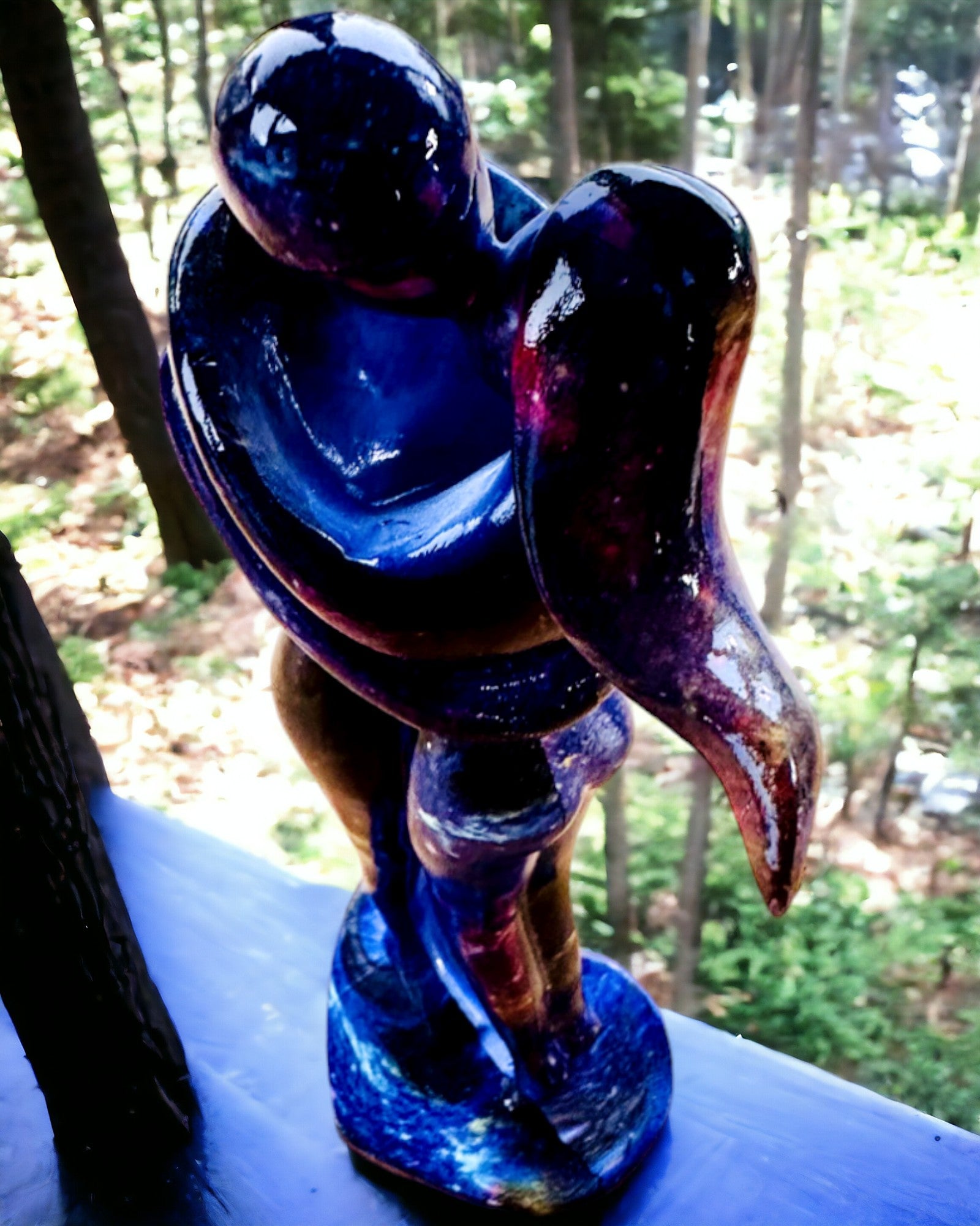 Kosmiczny Uścisk - Harsfiguur met Graveeroptie