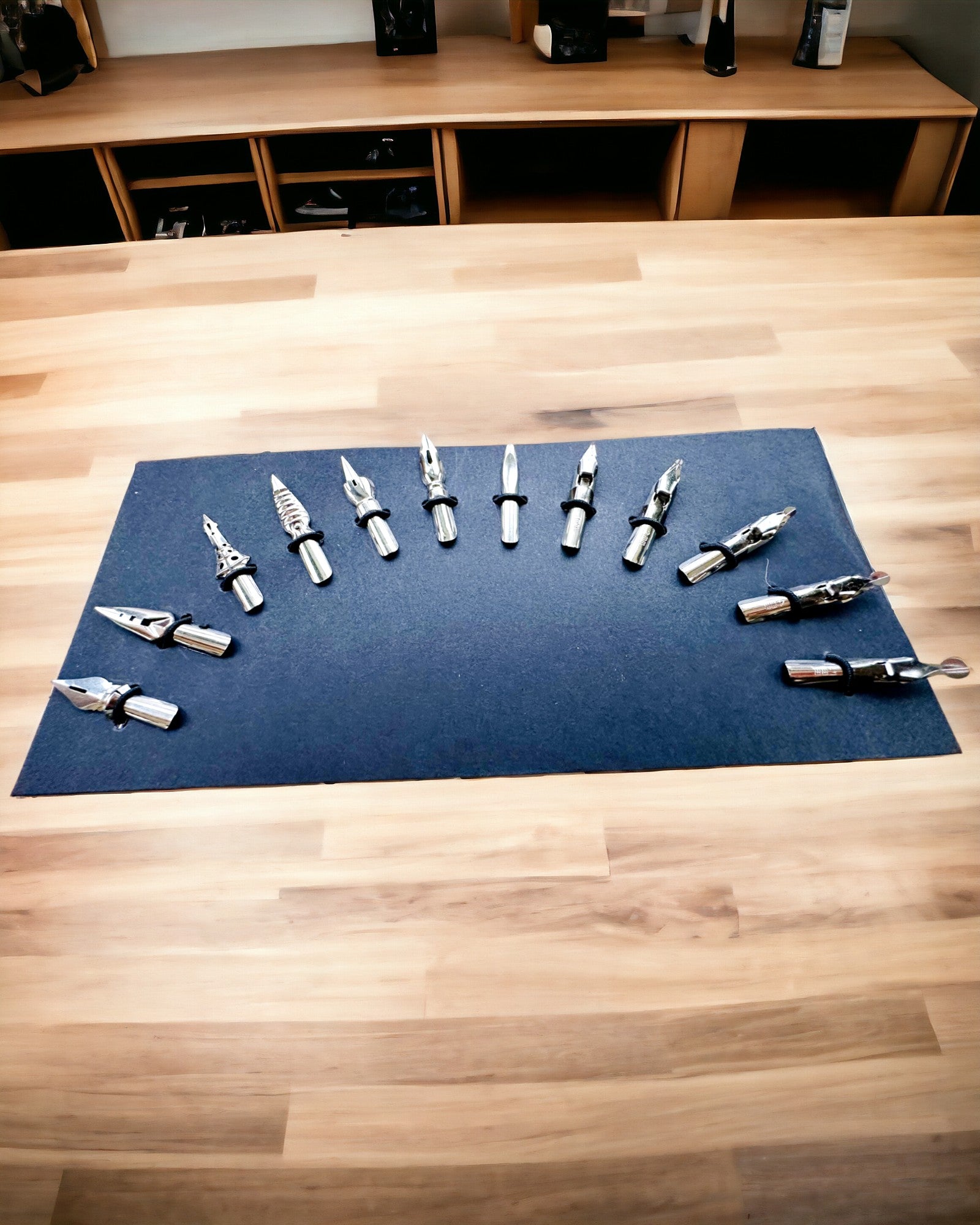 Exclusieve Kalligrafieset, vulpen om te dopen en inktset, personalisatie met gravure