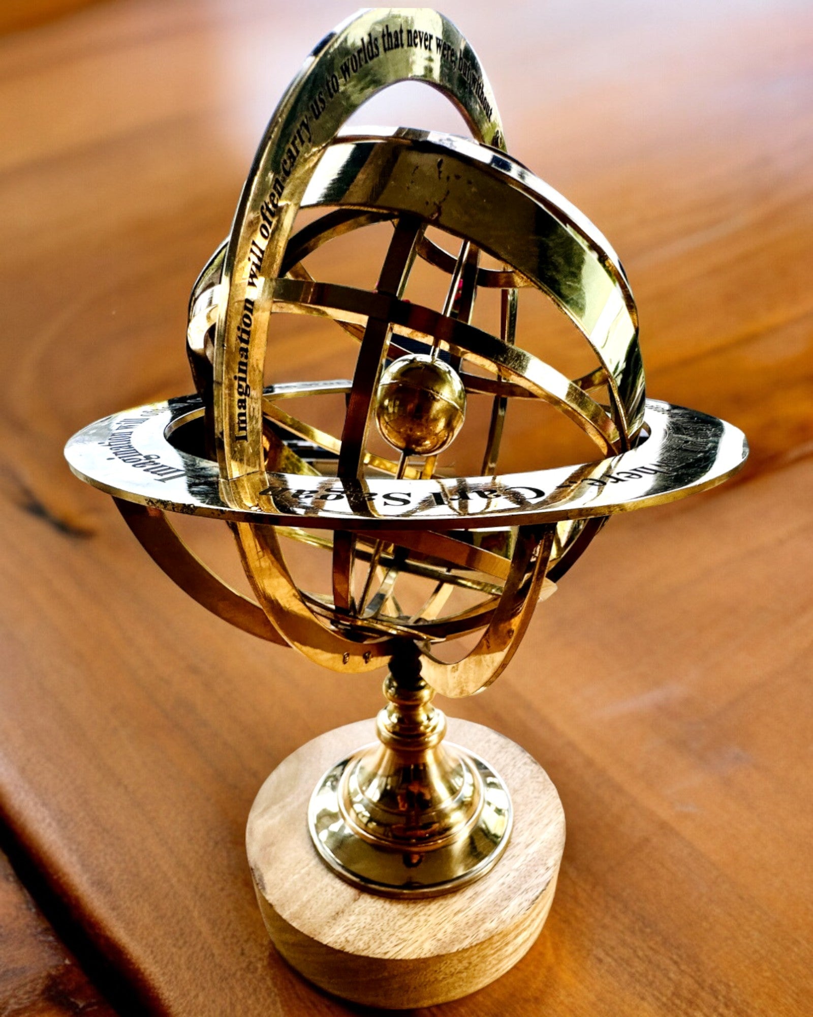 Astrolabium Artis - Handgemaakt met Graveeroptie, decoratie voor kantoor, premium