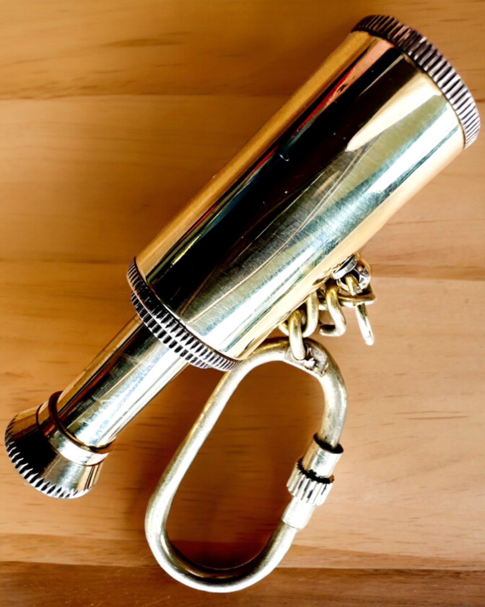 Kieszonkowa Luneta "Złota Przygoda" - sleutelhanger met personalisatiemogelijkheid