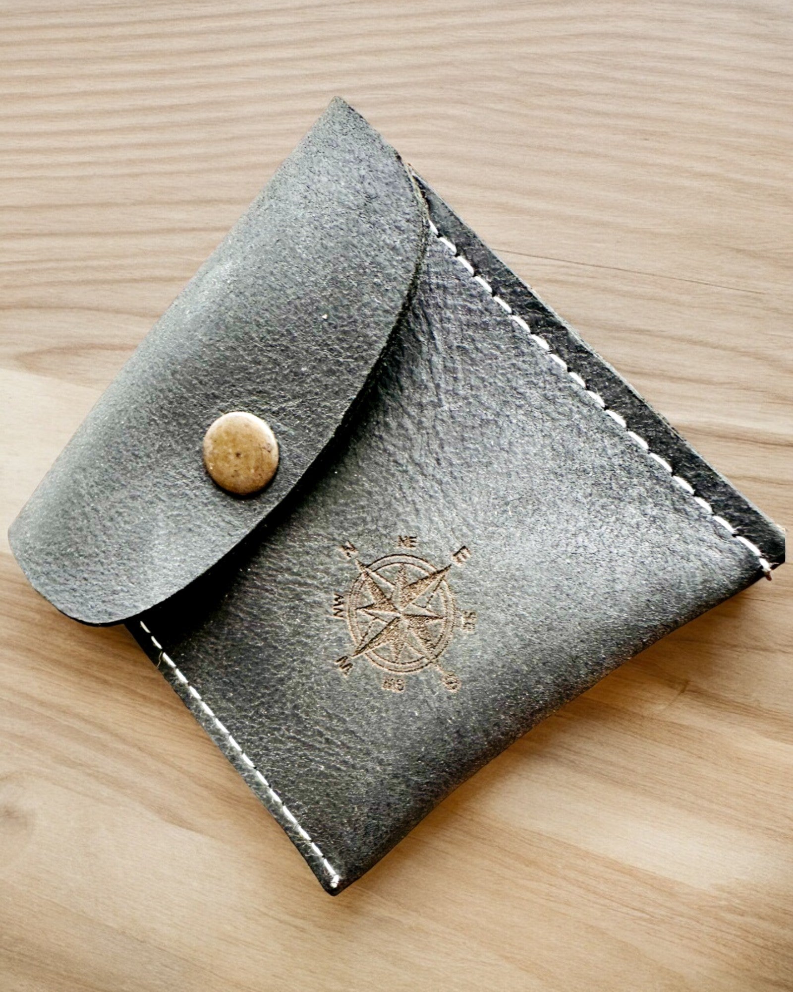 Etui voor zakhorloge of kompas Reiziger - mogelijkheid tot personaliseren met gravure