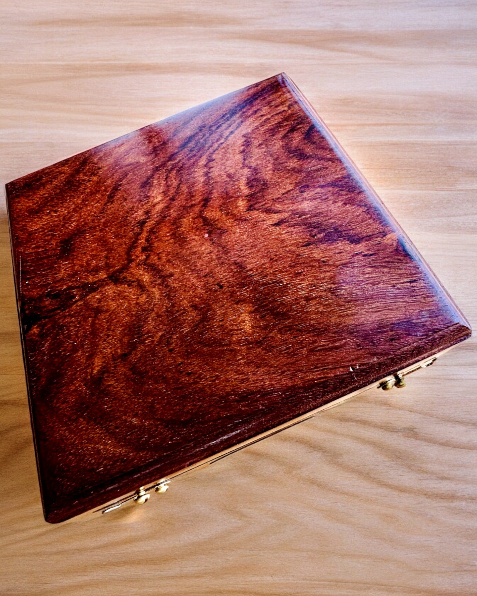 Grote Houten Doos voor Kompas "Gilbert & Sons" met Gravure Optie