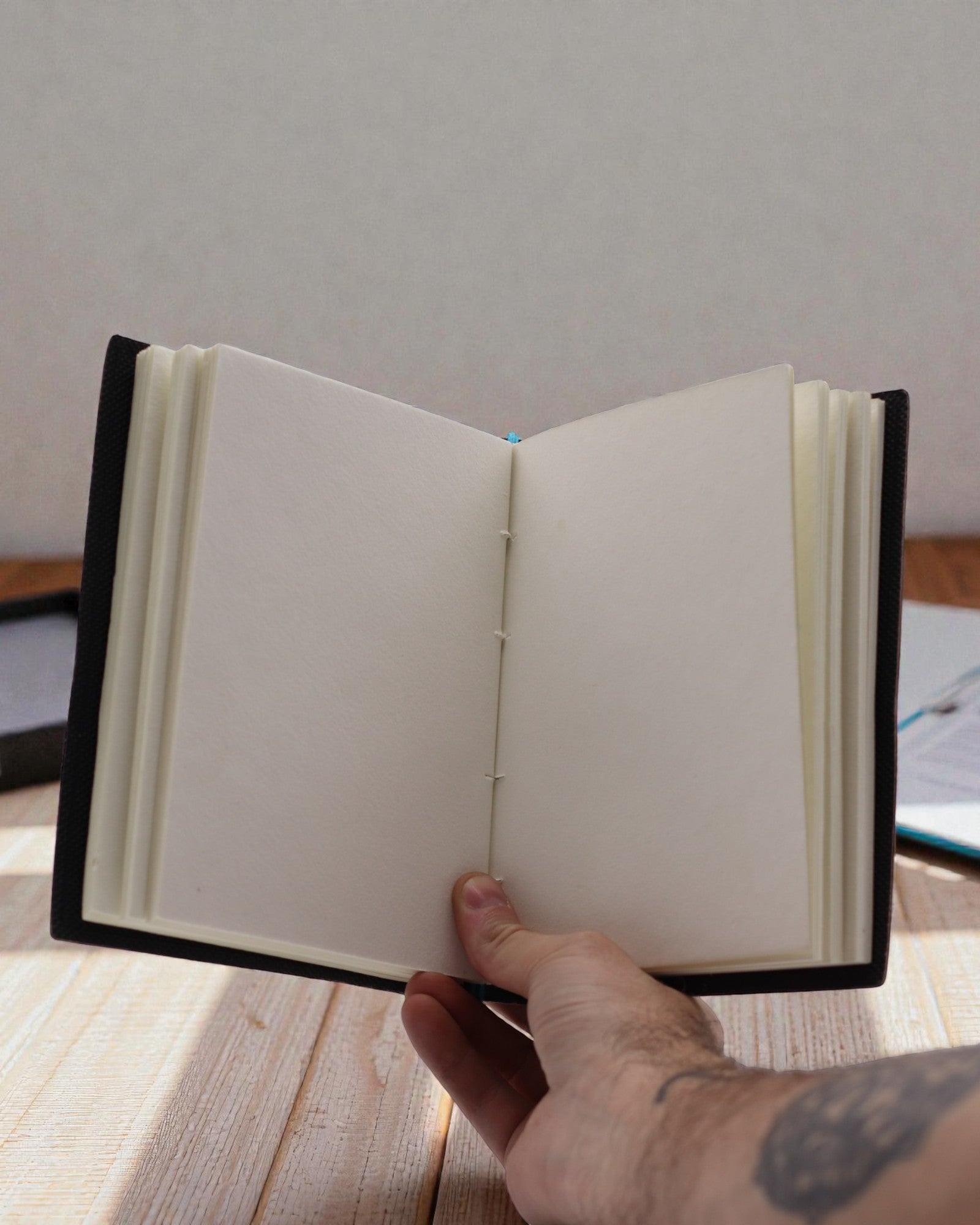 Chakrastroom – Leren notitieboek Mijn chakra’s staan verdomd op één lijn