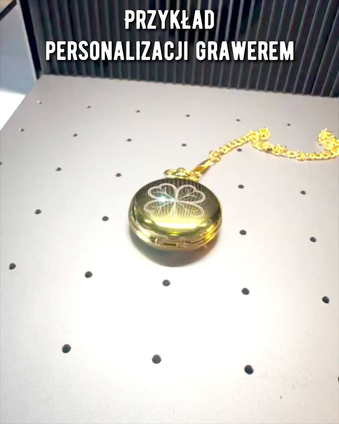 Gouden Zakhorloge met Graveermogelijkheid