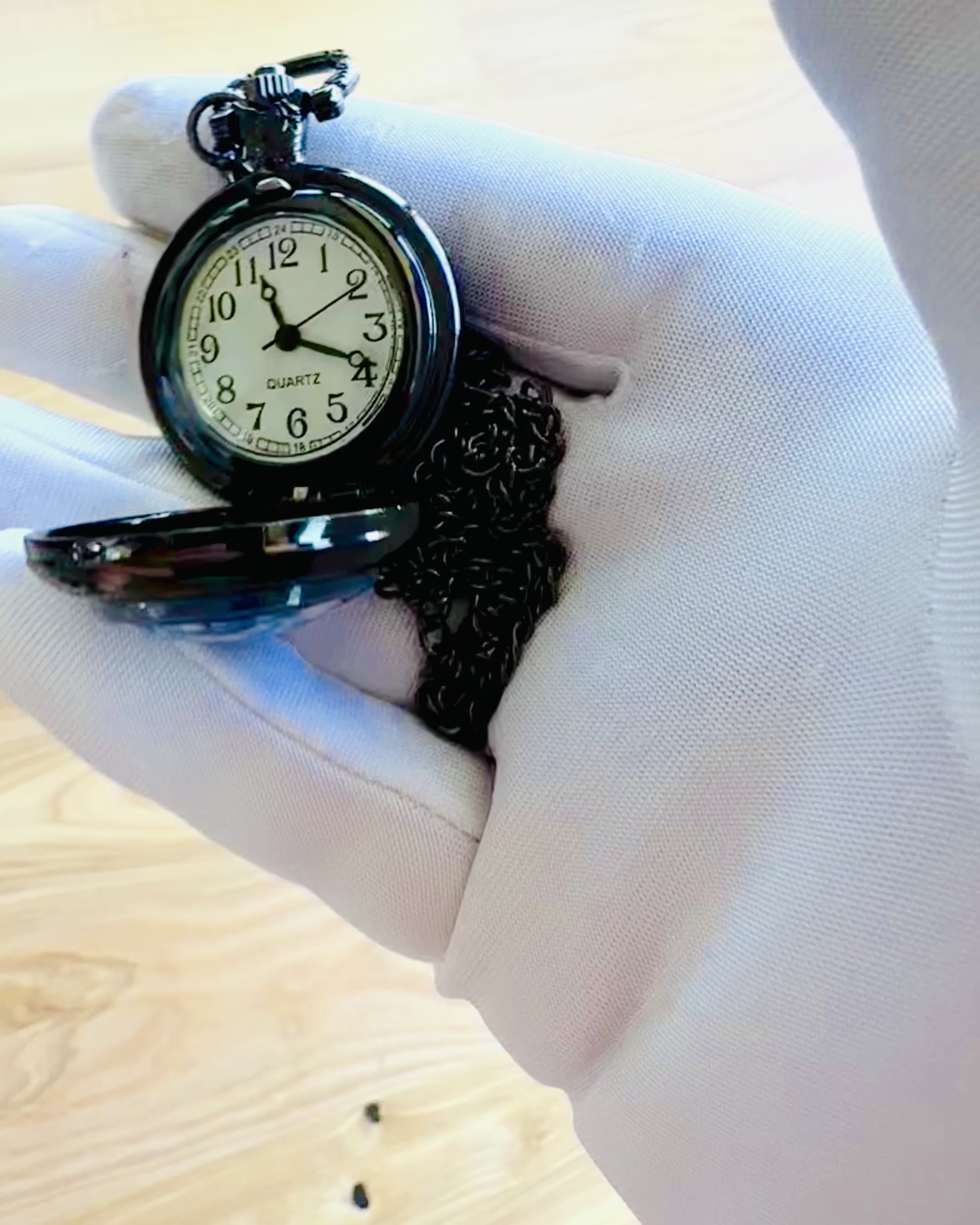 Zakhorloge "Sterrenkat" met Graveermogelijkheid, 2 Kleuropties Beschikbaar