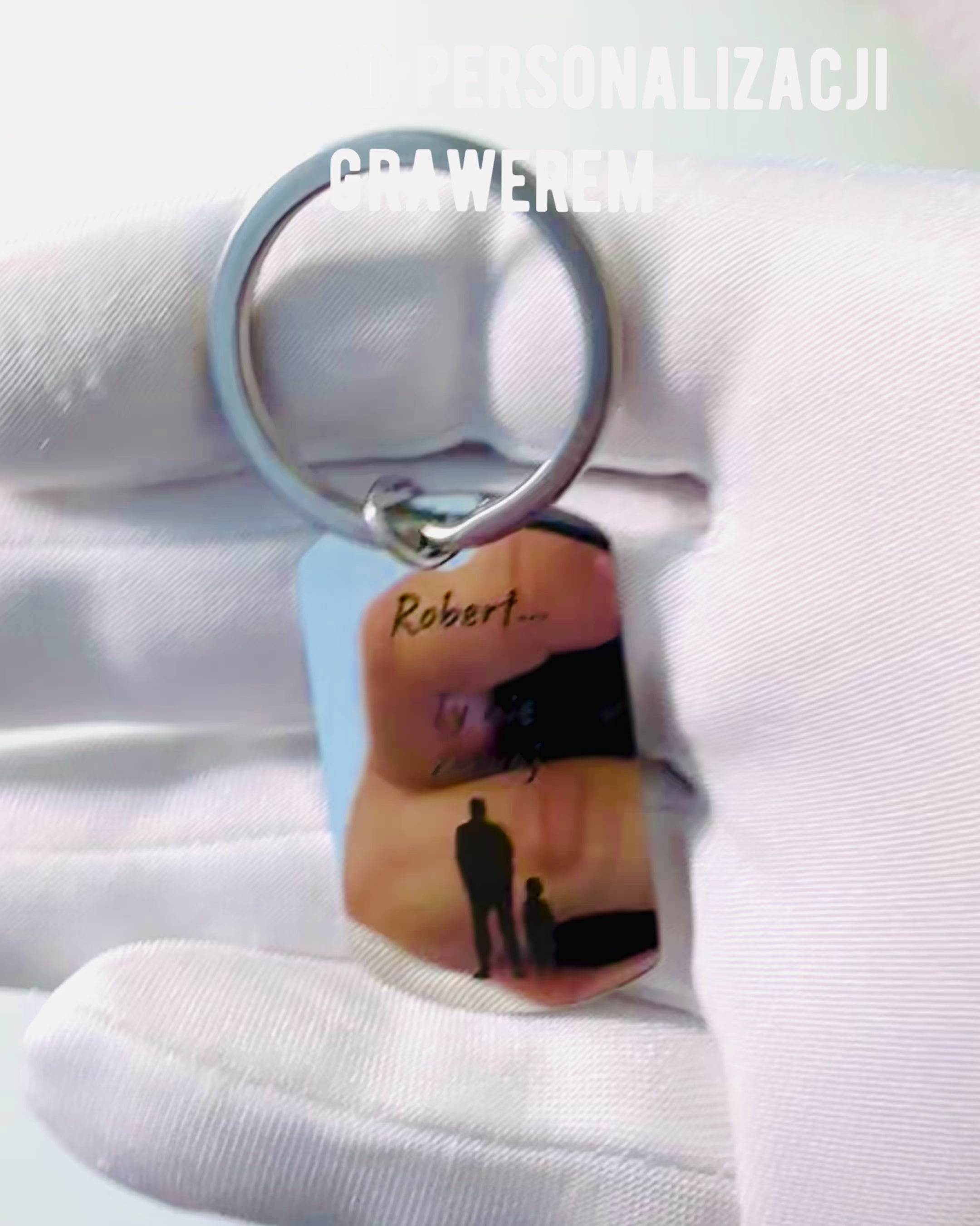 Militaire ID Sleutelhanger "Dog Tag" van Roestvrij Staal – Gepersonaliseerde Gravure