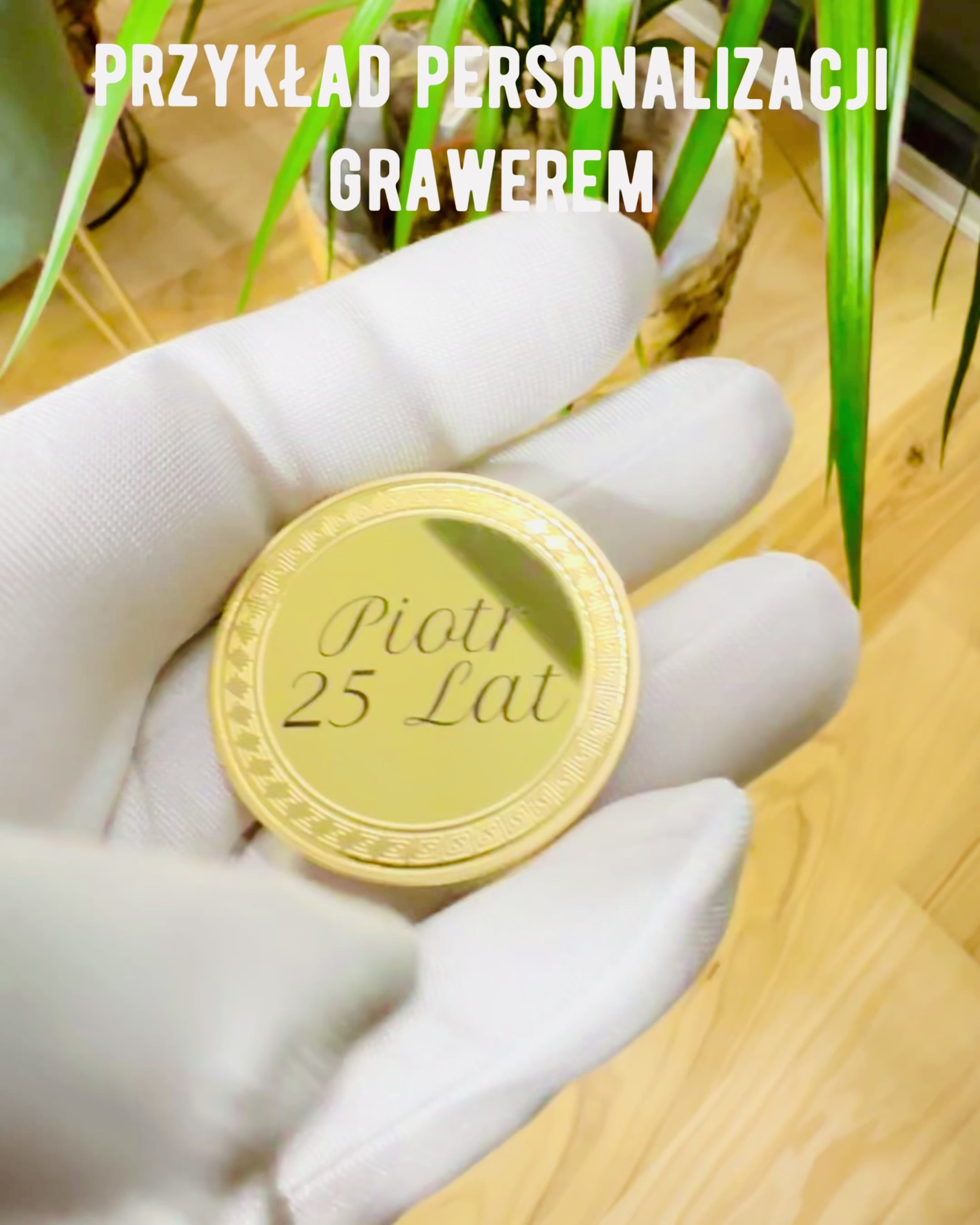 Lege Uitdaging Munt met Mogelijkheid tot Graveren Personalisatie – Verzamelaarsitem, 40mm, vier modellen