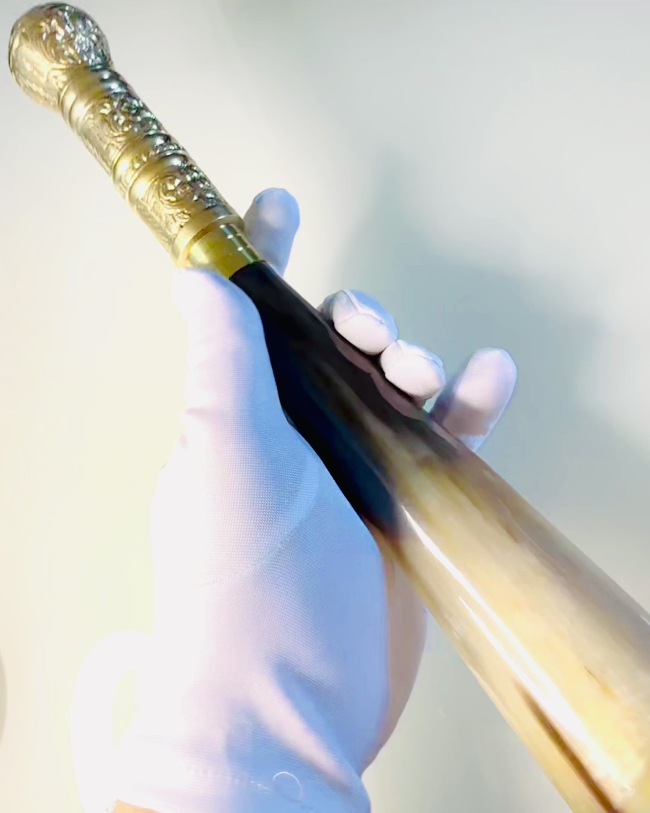 Premium Schoenlepel "Elegancja Rajput" met Graveeroptie