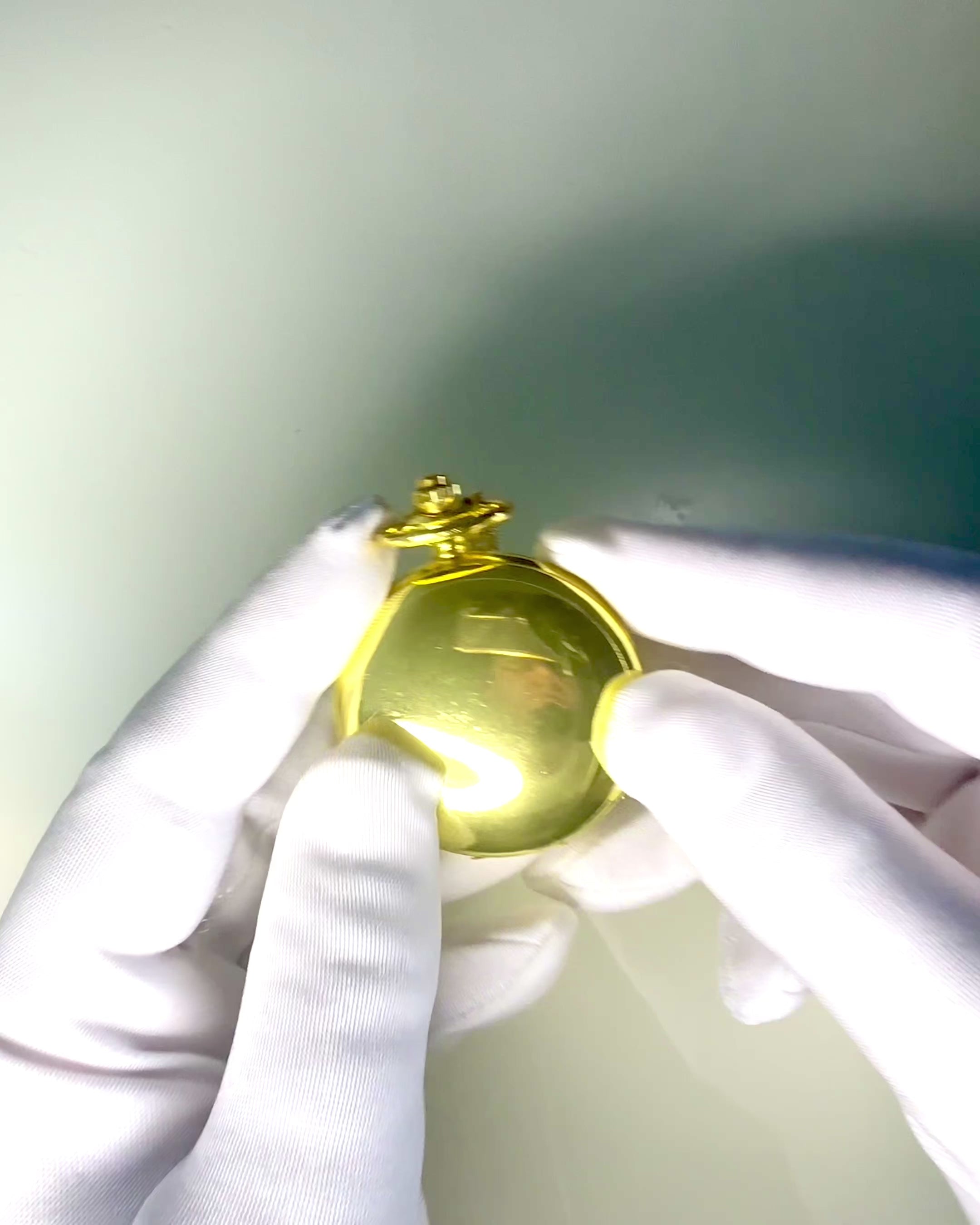 Gouden Vintage Zakhorloge met Graveermogelijkheid