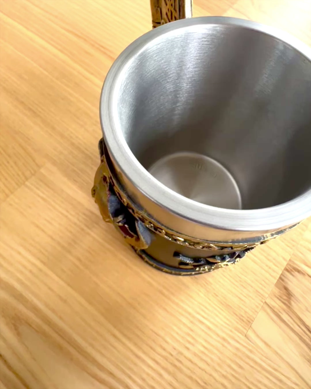 Karnawałowy Kufel Wojownika - 600 ml, 16 cm hoog, mogelijkheid tot personalisatie met gravure als cadeau
