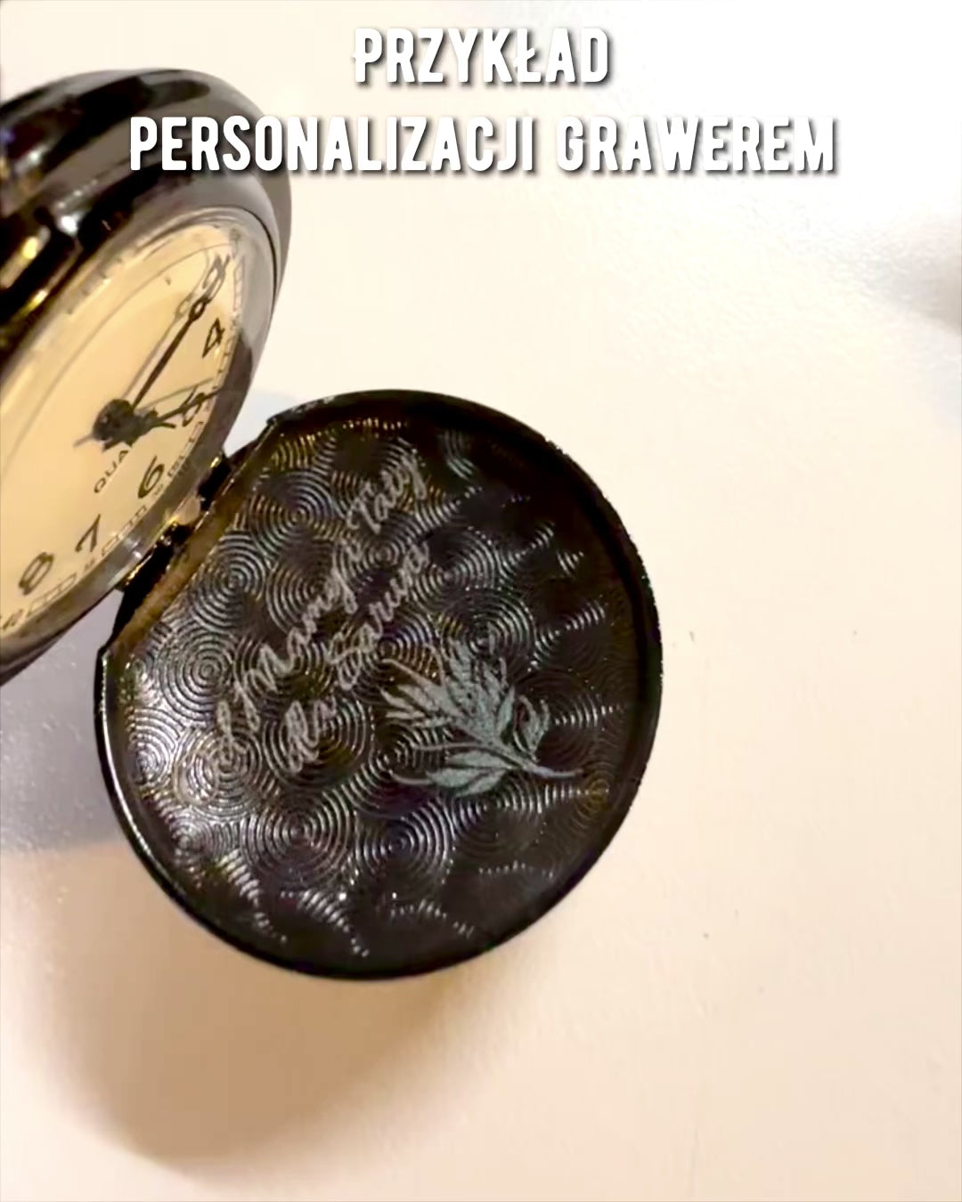 Zakhorloge "Lupus Stellar" met graveeroptie