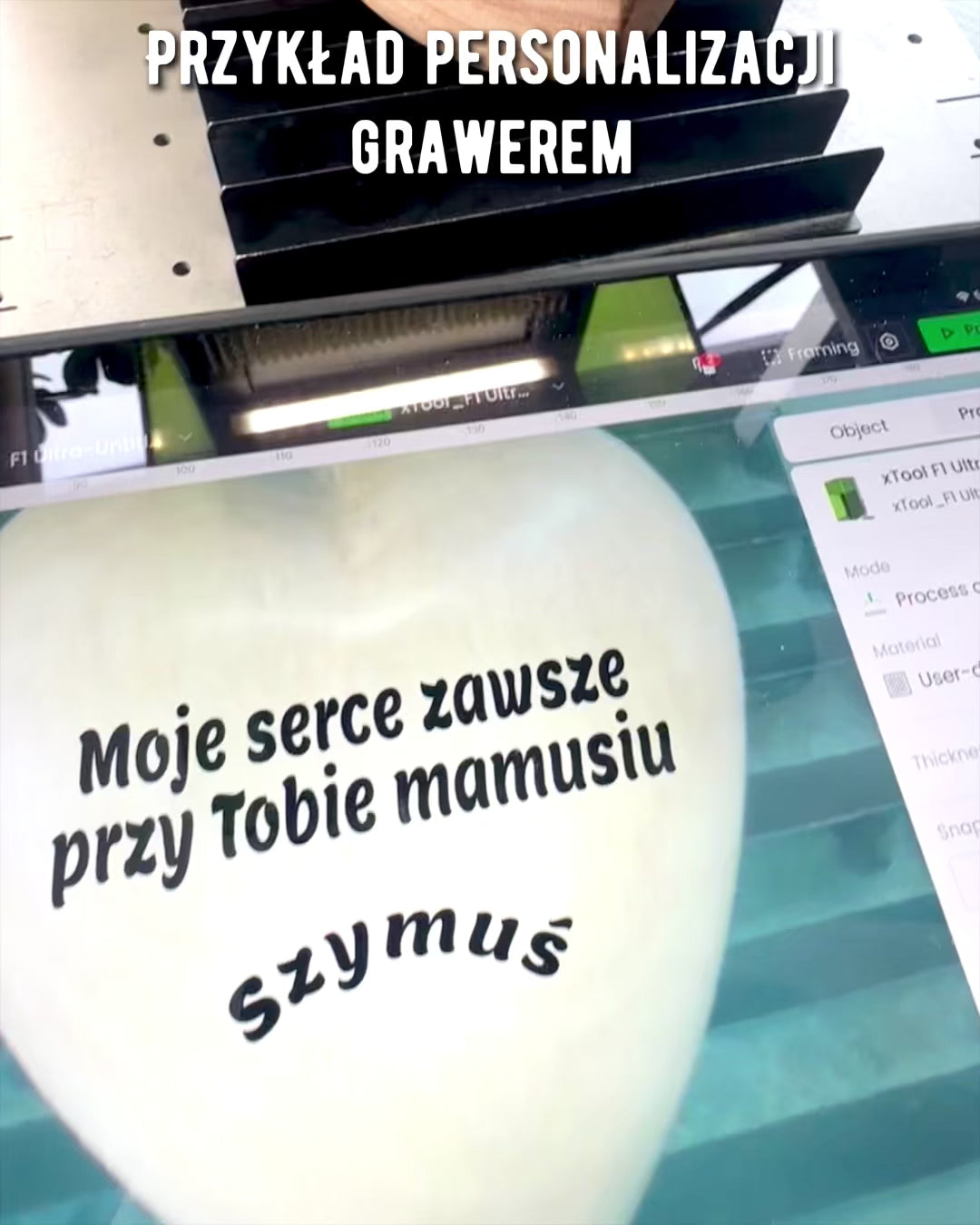 Houten hart, 9 cm doosje voor Geheim Gevoel, mogelijkheid tot personalisatie met gravure als cadeau