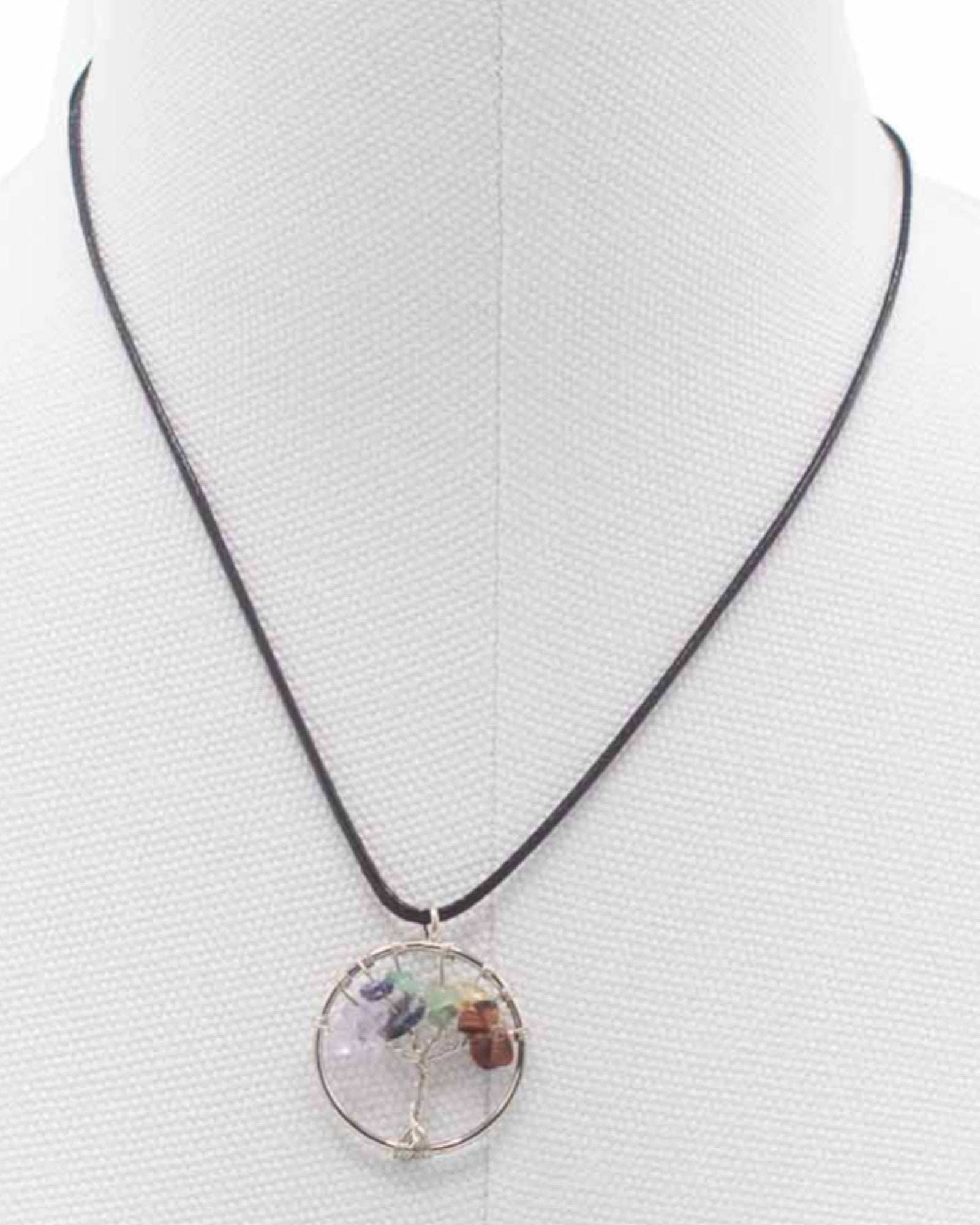 Ketting Levensboom Chakra-evenwicht – Natuurstenen