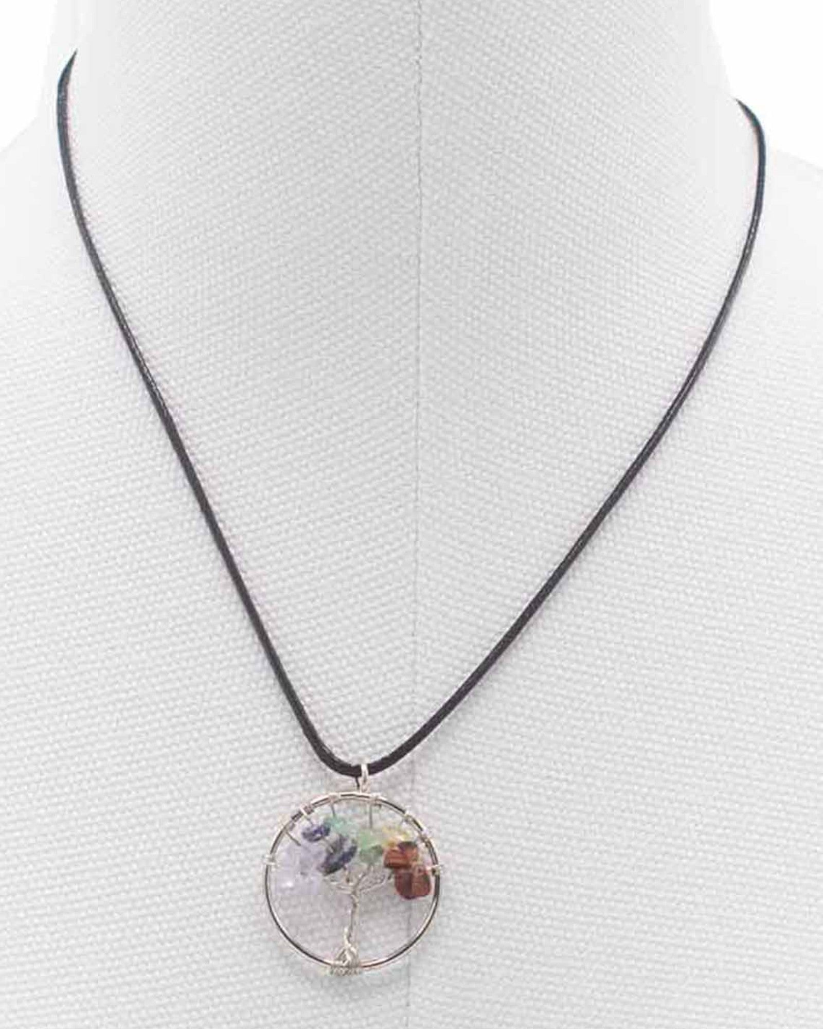 Ketting Levensboom Chakra-evenwicht – Natuurstenen