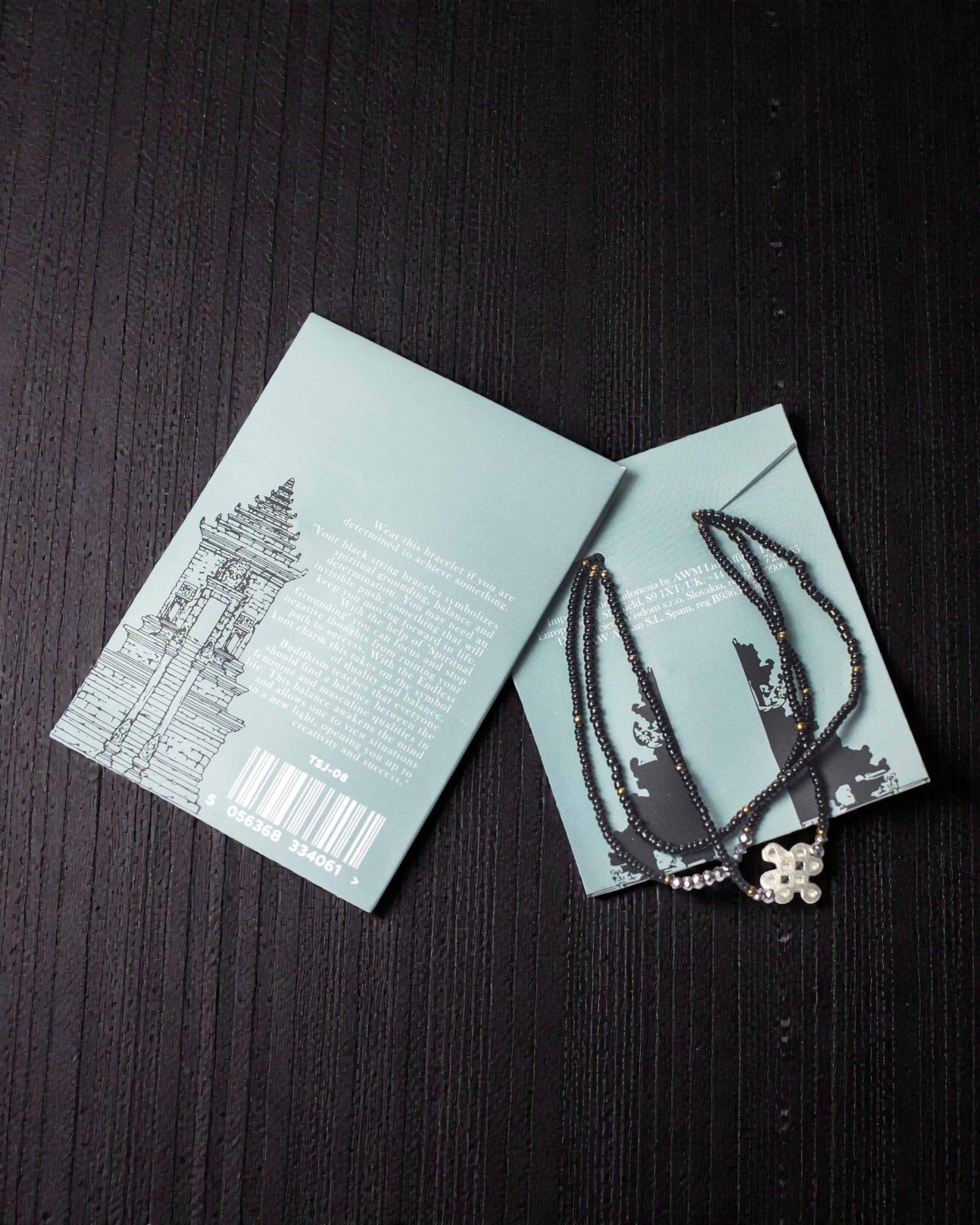 Tempel koordarmband Dharma Knot – Spirituele aarding